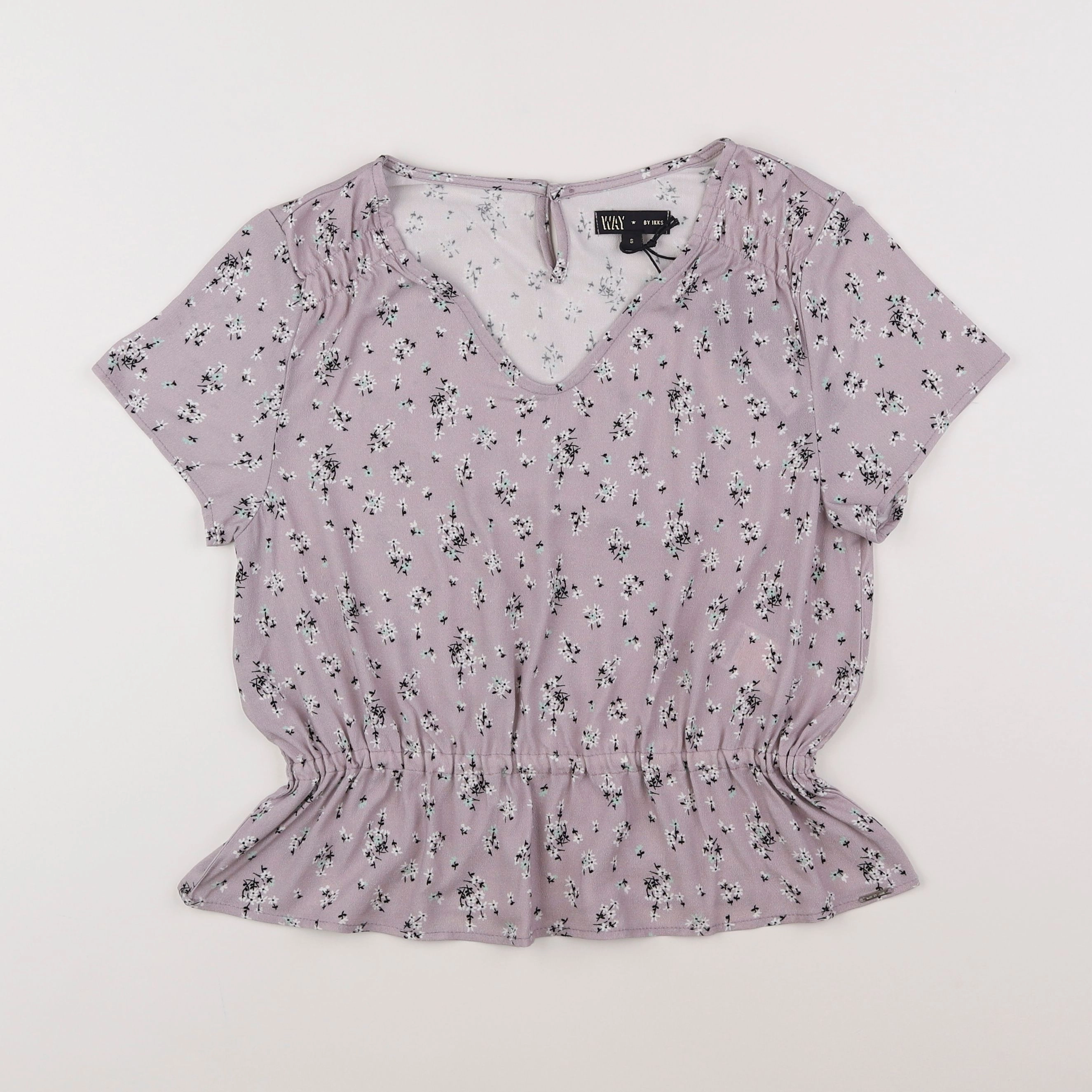 IKKS - blouse violet - 10 ans