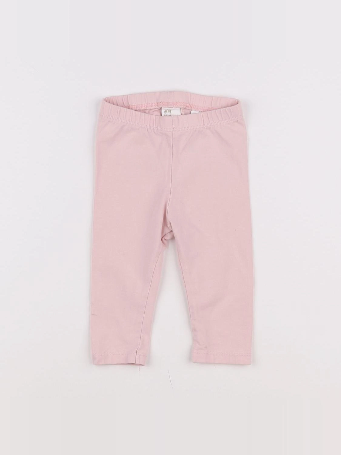 H&M - legging rose - 4/6 mois