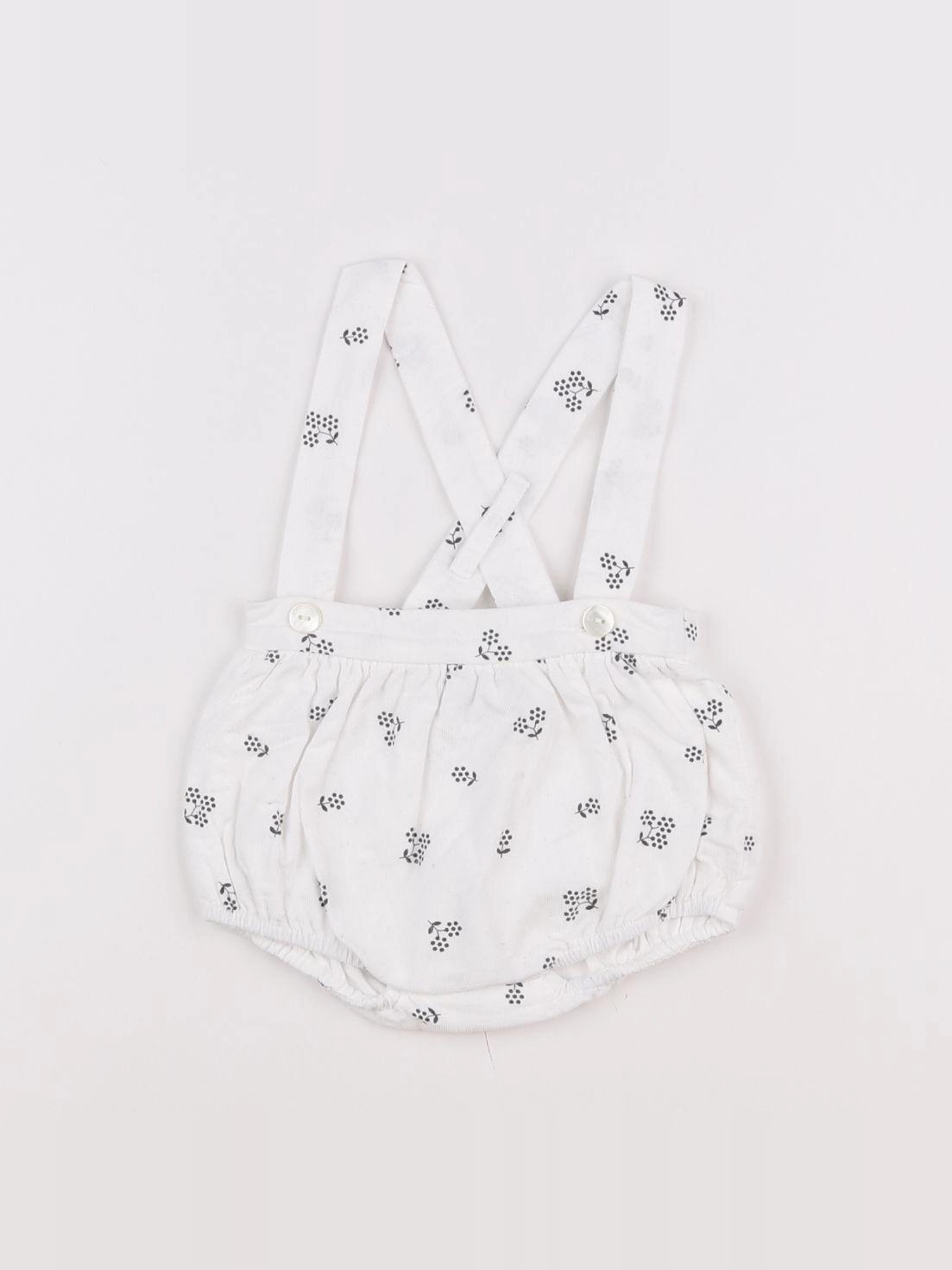 Jacadi - bloomer blanc - 3 mois