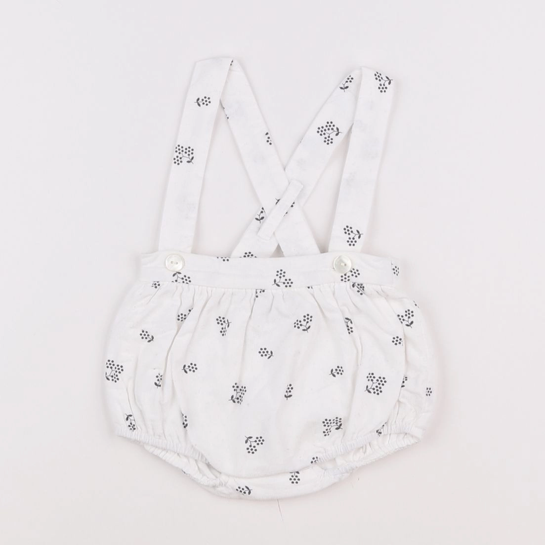 Jacadi - bloomer blanc - 3 mois