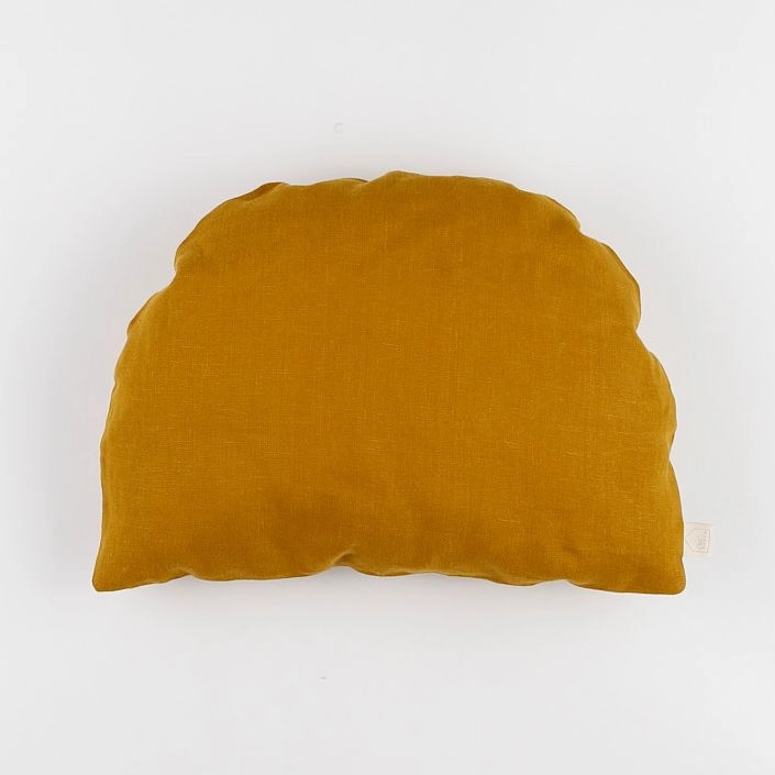 Petit Picotin - coussin jaune - 