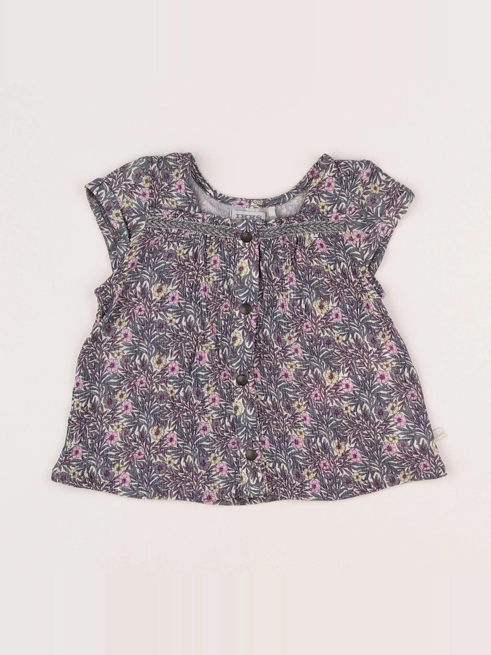 IKKS - blouse multicolore - 6 mois