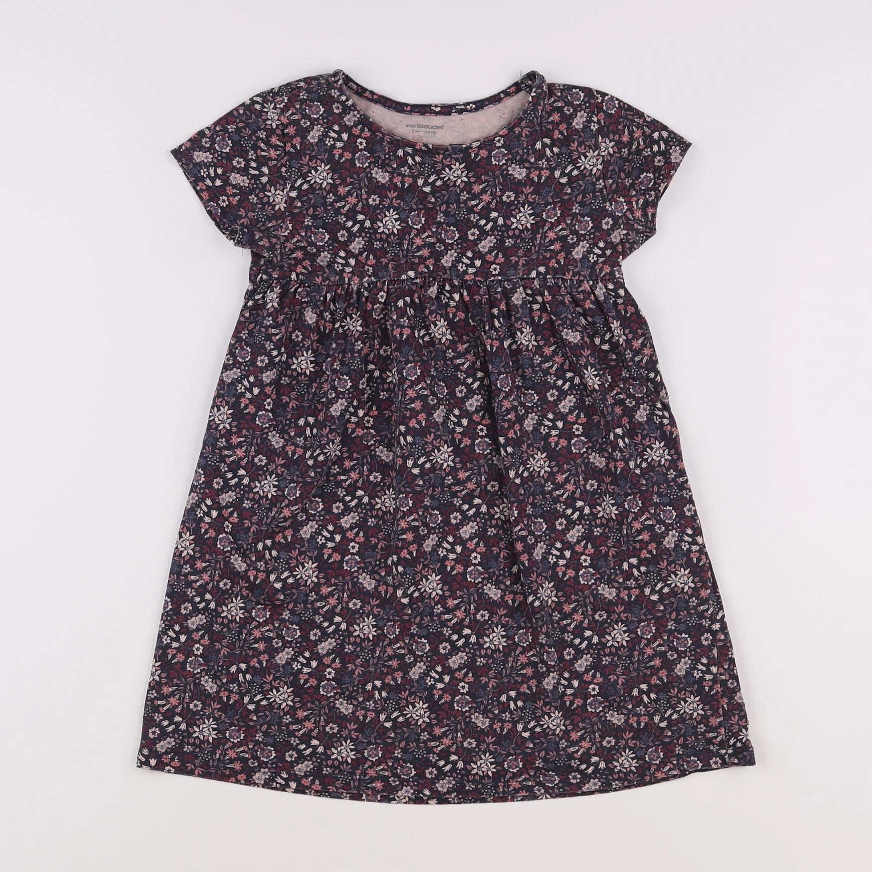 Vertbaudet - robe multicolore - 5 ans