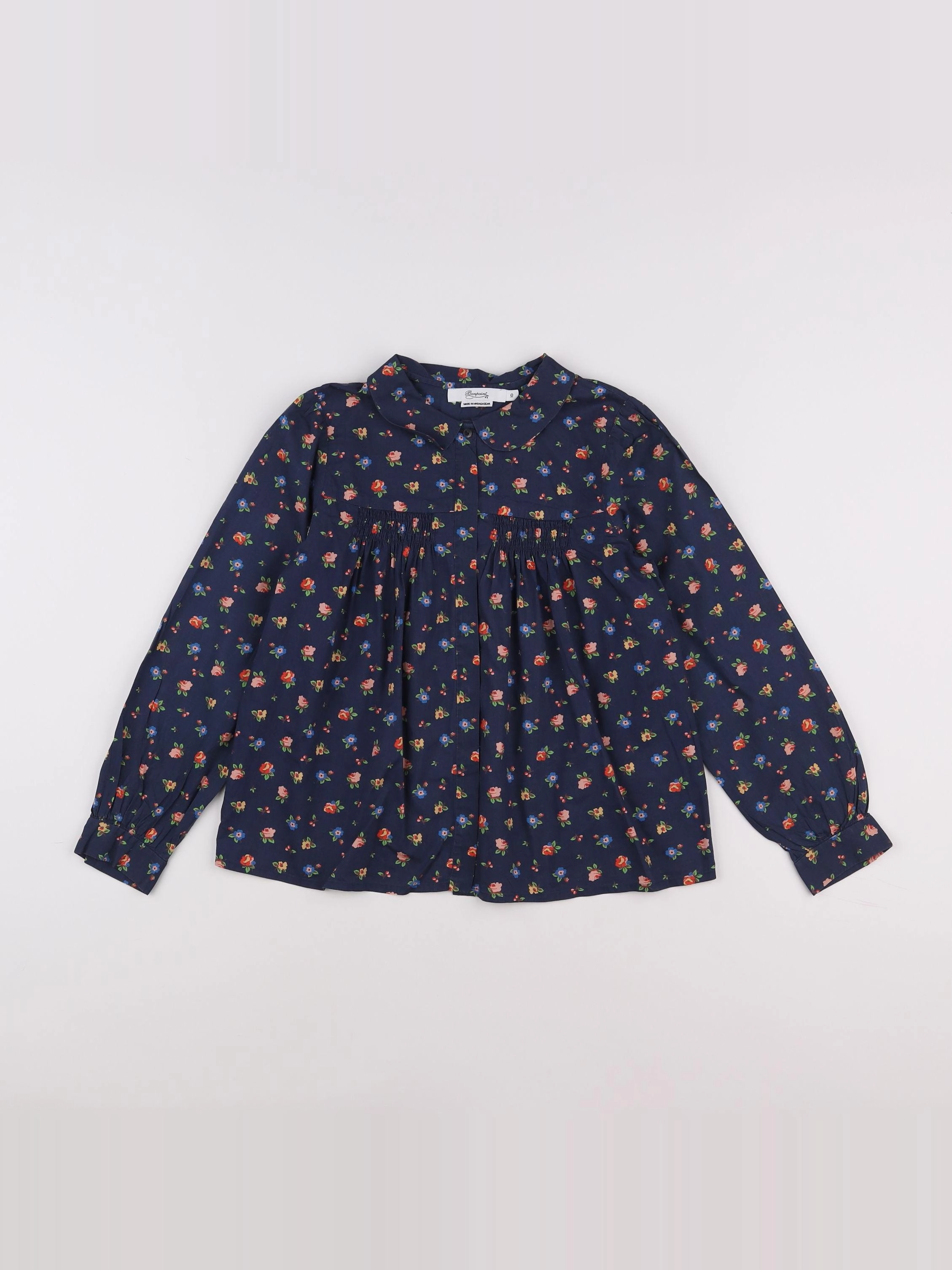 Bonpoint - blouse bleu - 10 ans