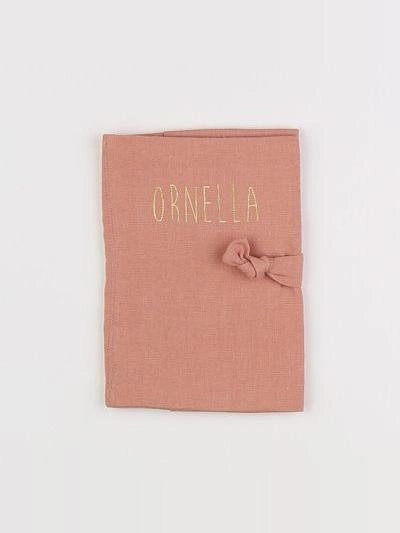 Petit Picotin - "ORNELLA" protèges carnet de santé rose - 
