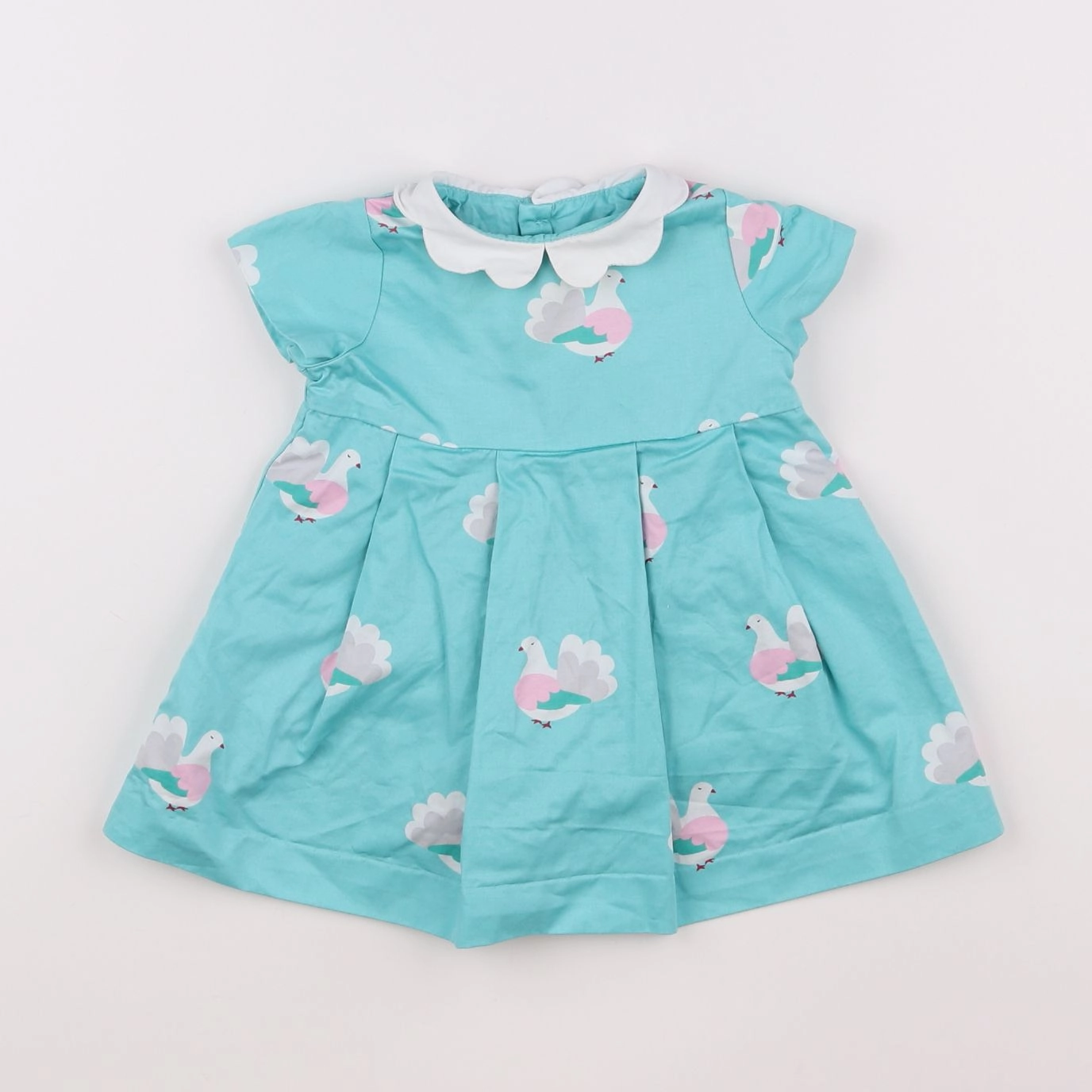 Jacadi - robe vert - 6 mois