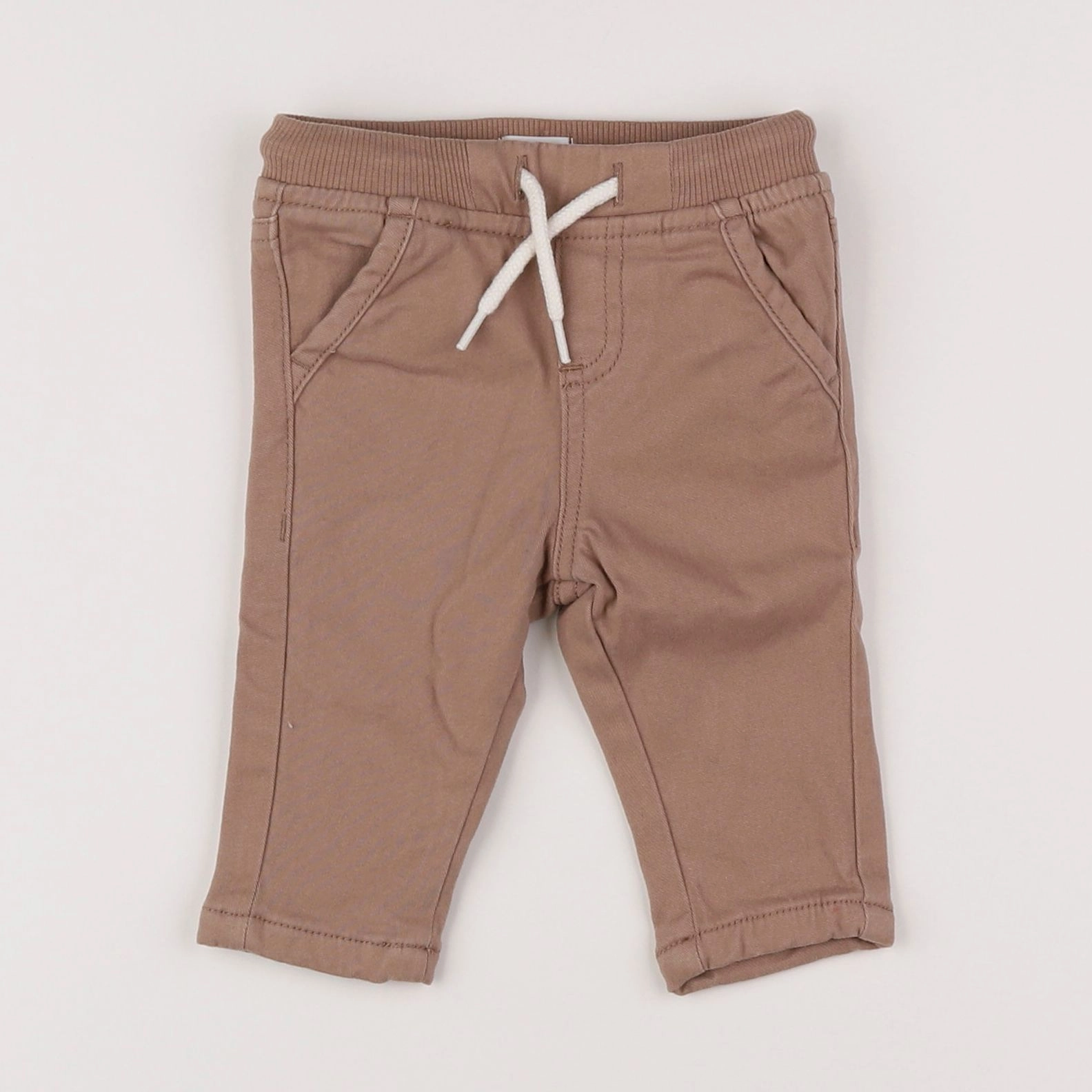 Vertbaudet - pantalon marron - 3 mois