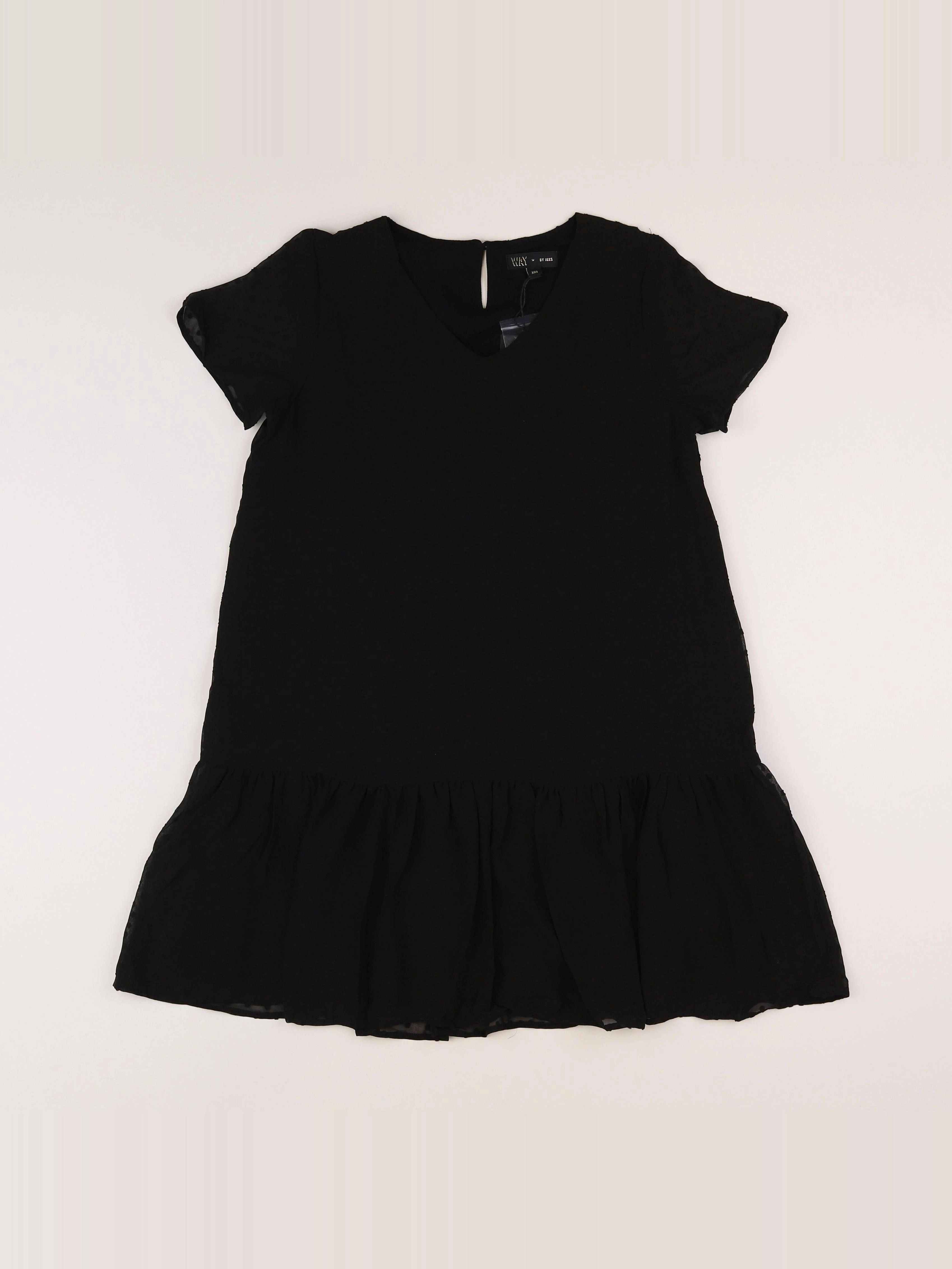 IKKS - robe noir - 12 ans