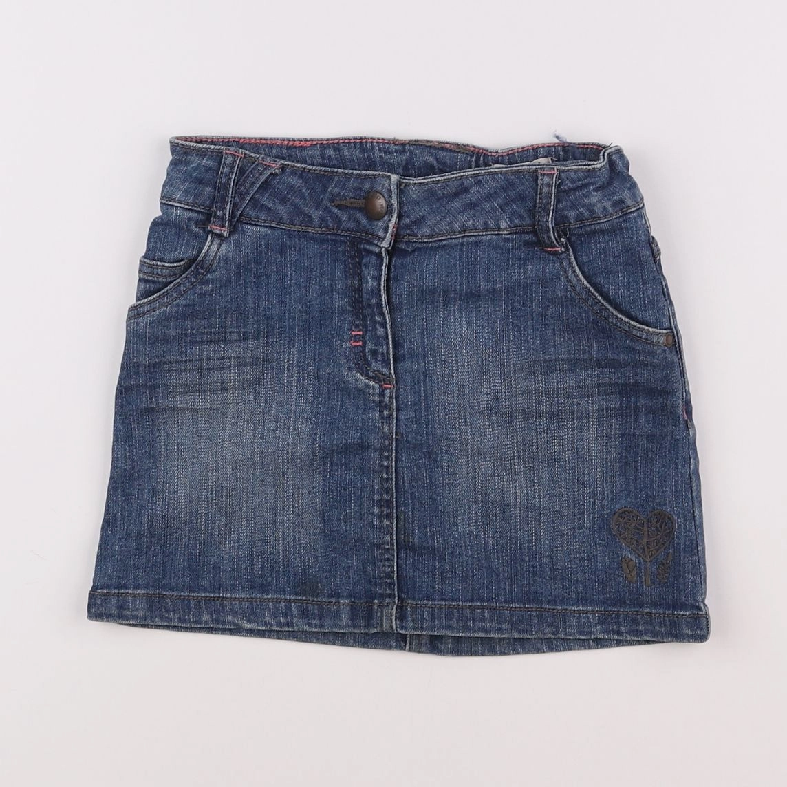 Vertbaudet - jupe bleu - 5 ans
