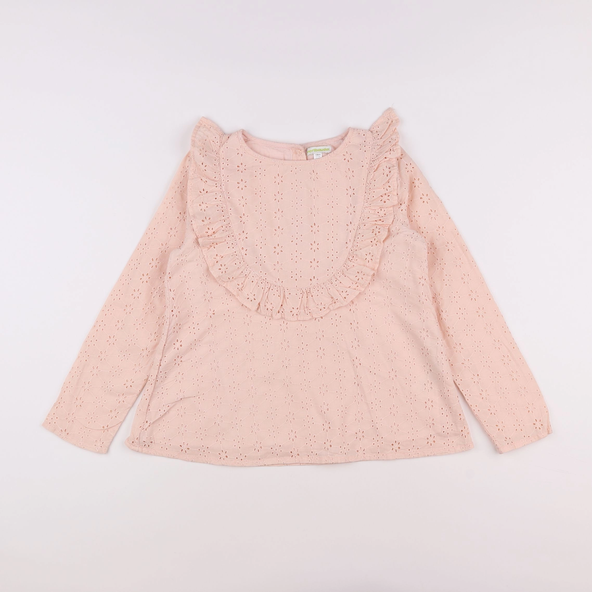 Vertbaudet - blouse rose - 10 ans