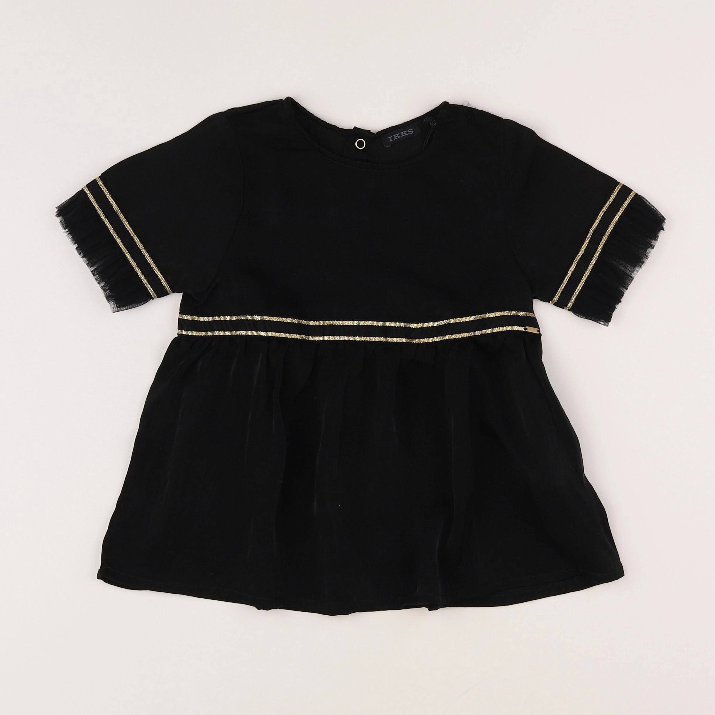 IKKS - blouse noir - 4 ans