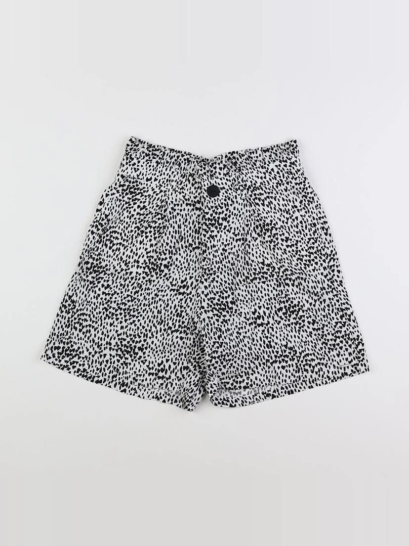 IKKS - short blanc, noir - 14 ans