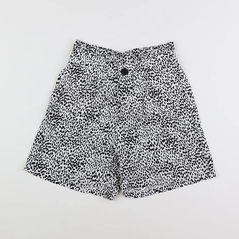 IKKS - short blanc, noir - 14 ans