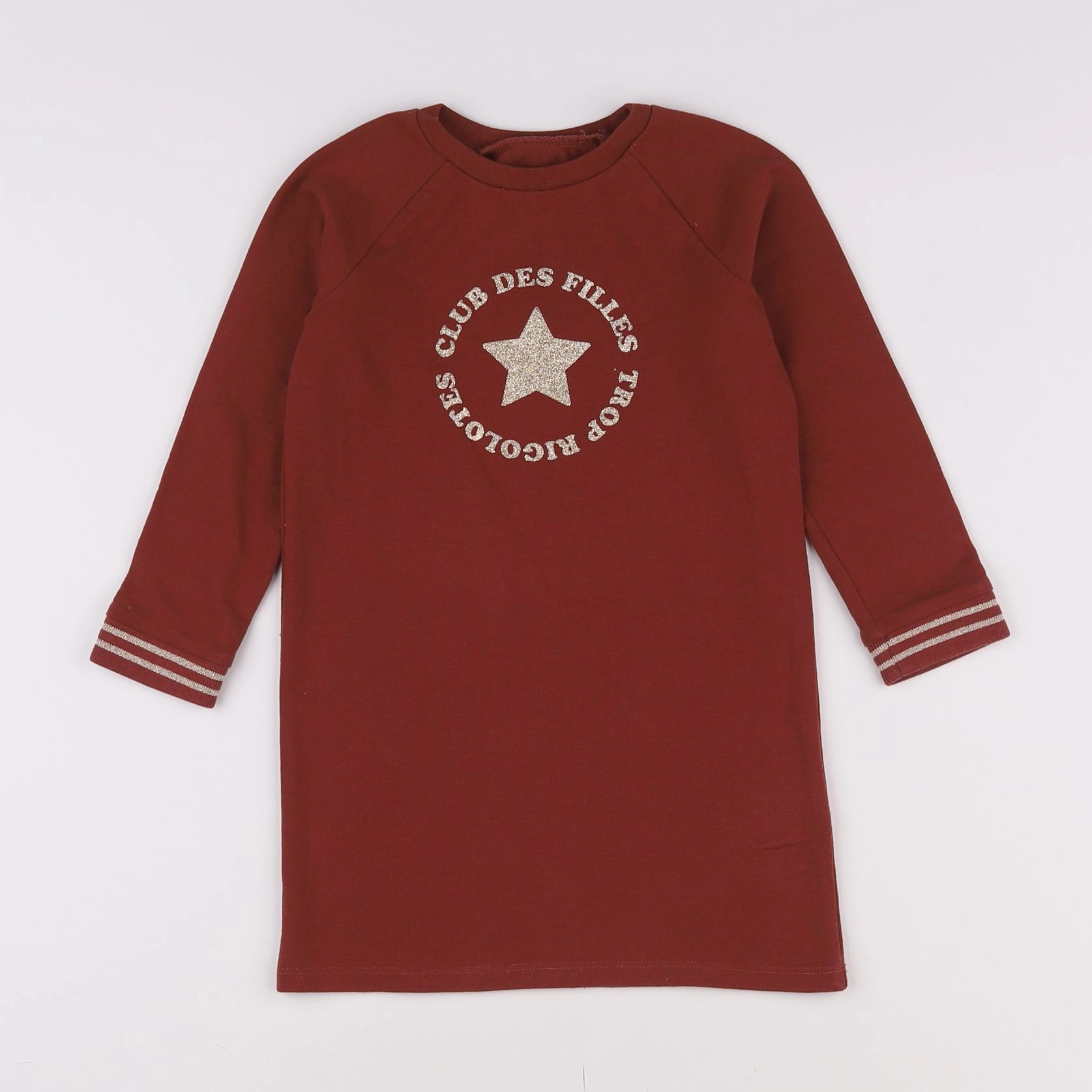 Vertbaudet - robe rouge - 4 ans