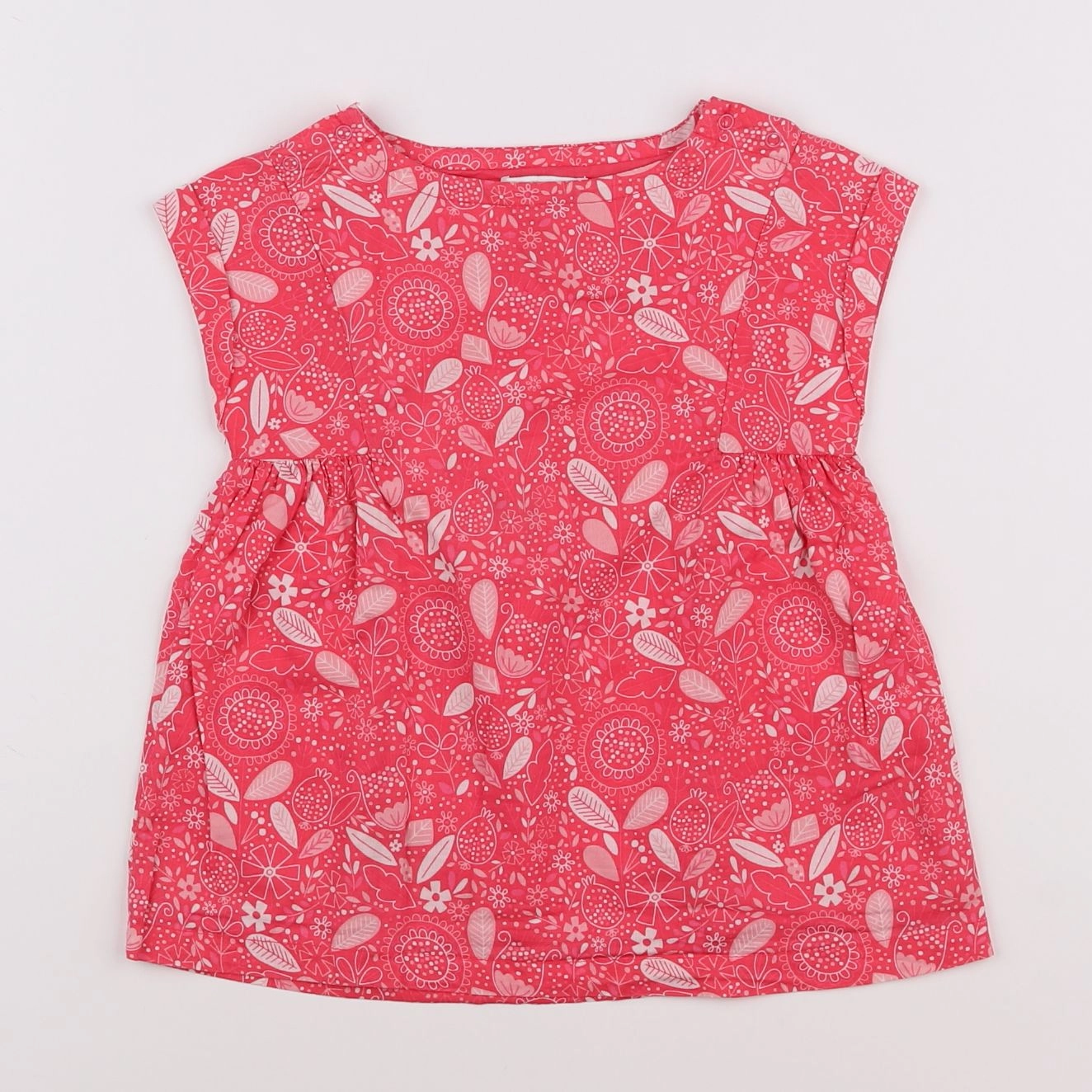Vertbaudet - robe rose - 2 ans
