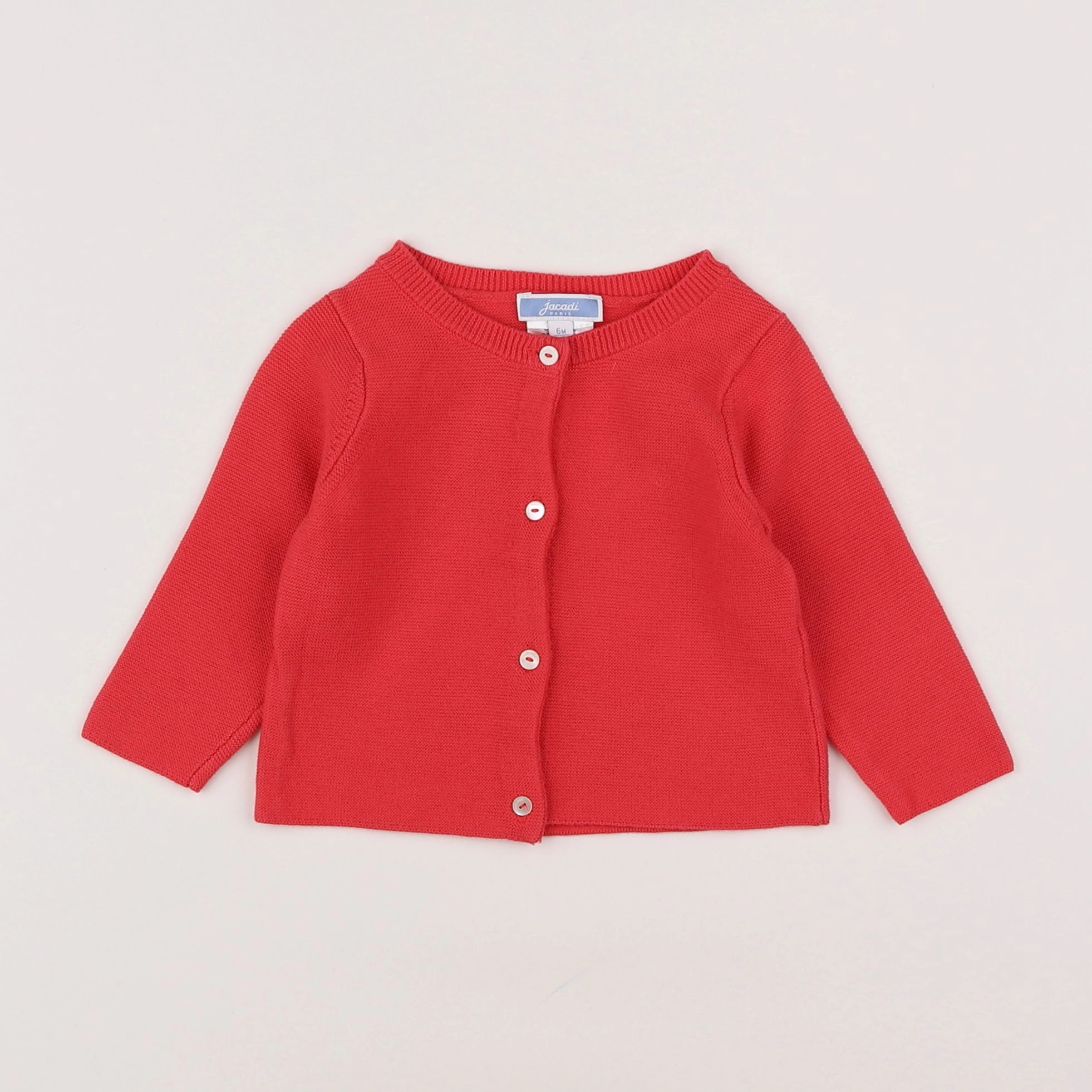 Jacadi - gilet rose - 6 mois