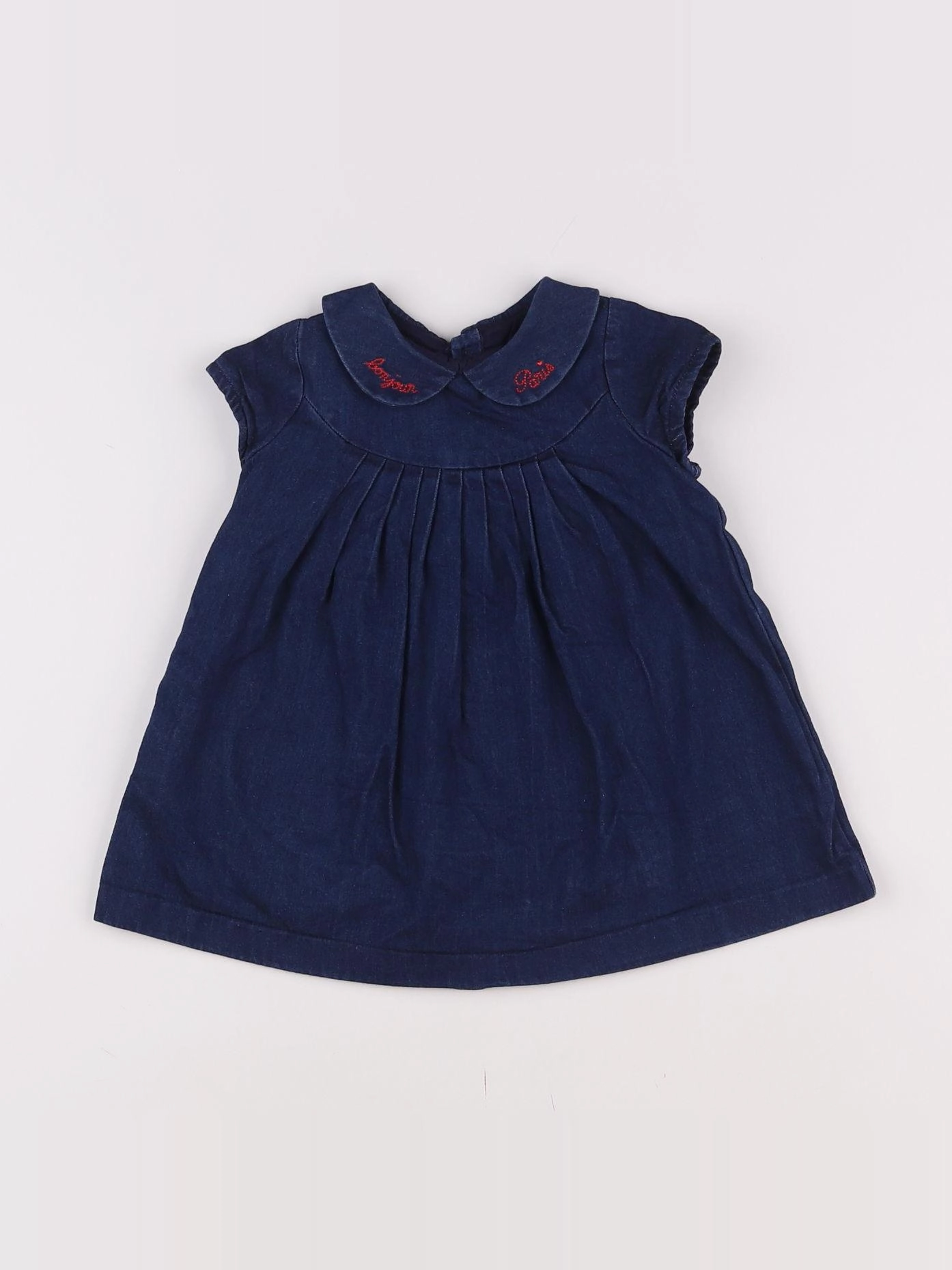 Jacadi - robe bleu - 12 mois