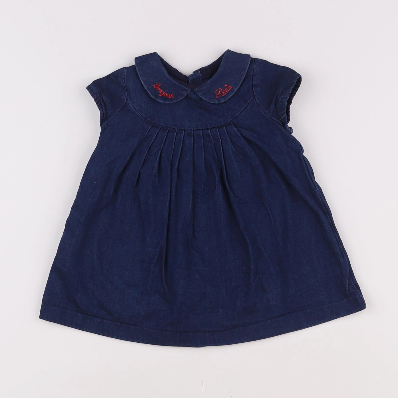 Jacadi - robe bleu - 12 mois