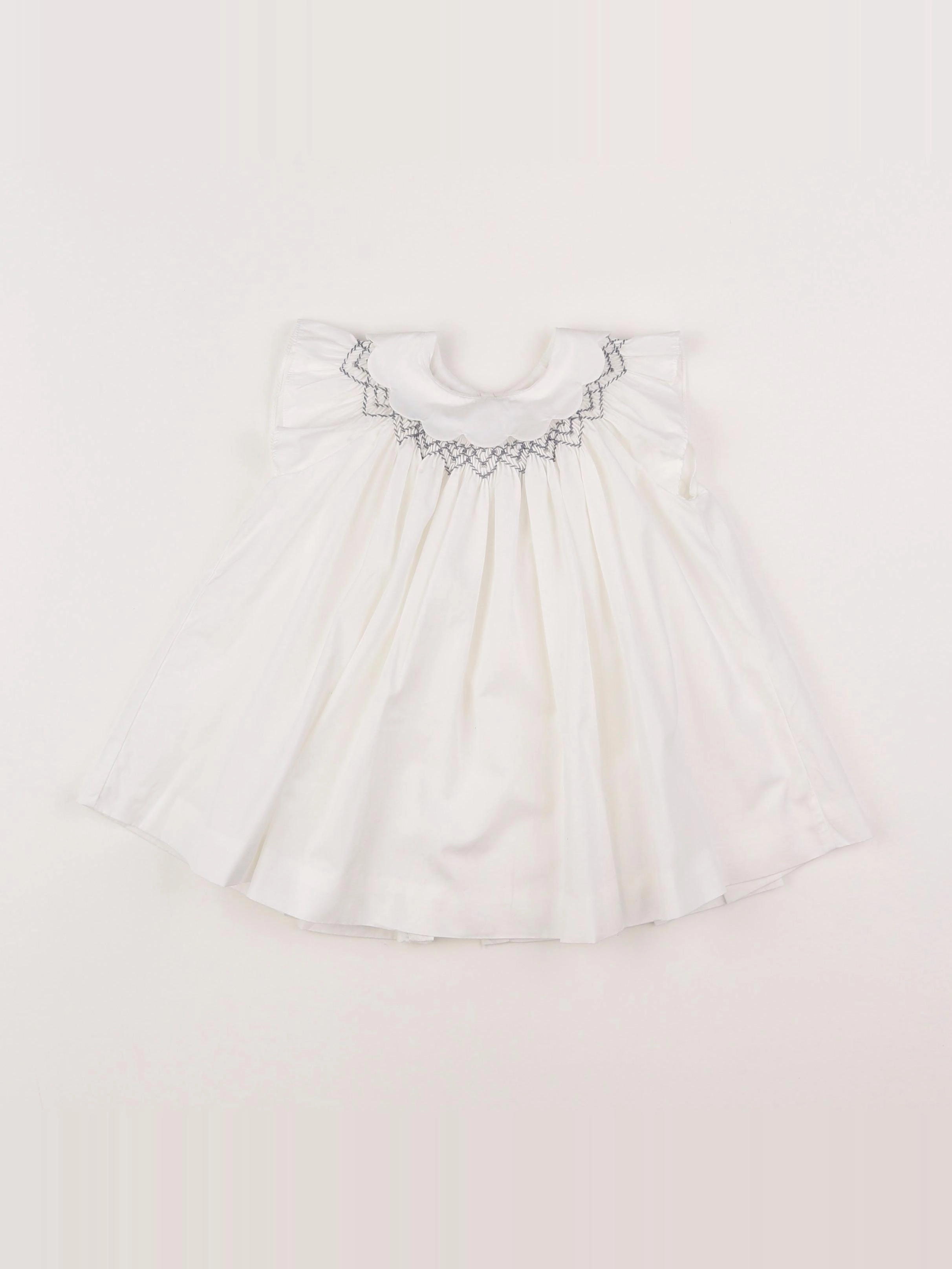 Jacadi - robe blanc - 12 mois