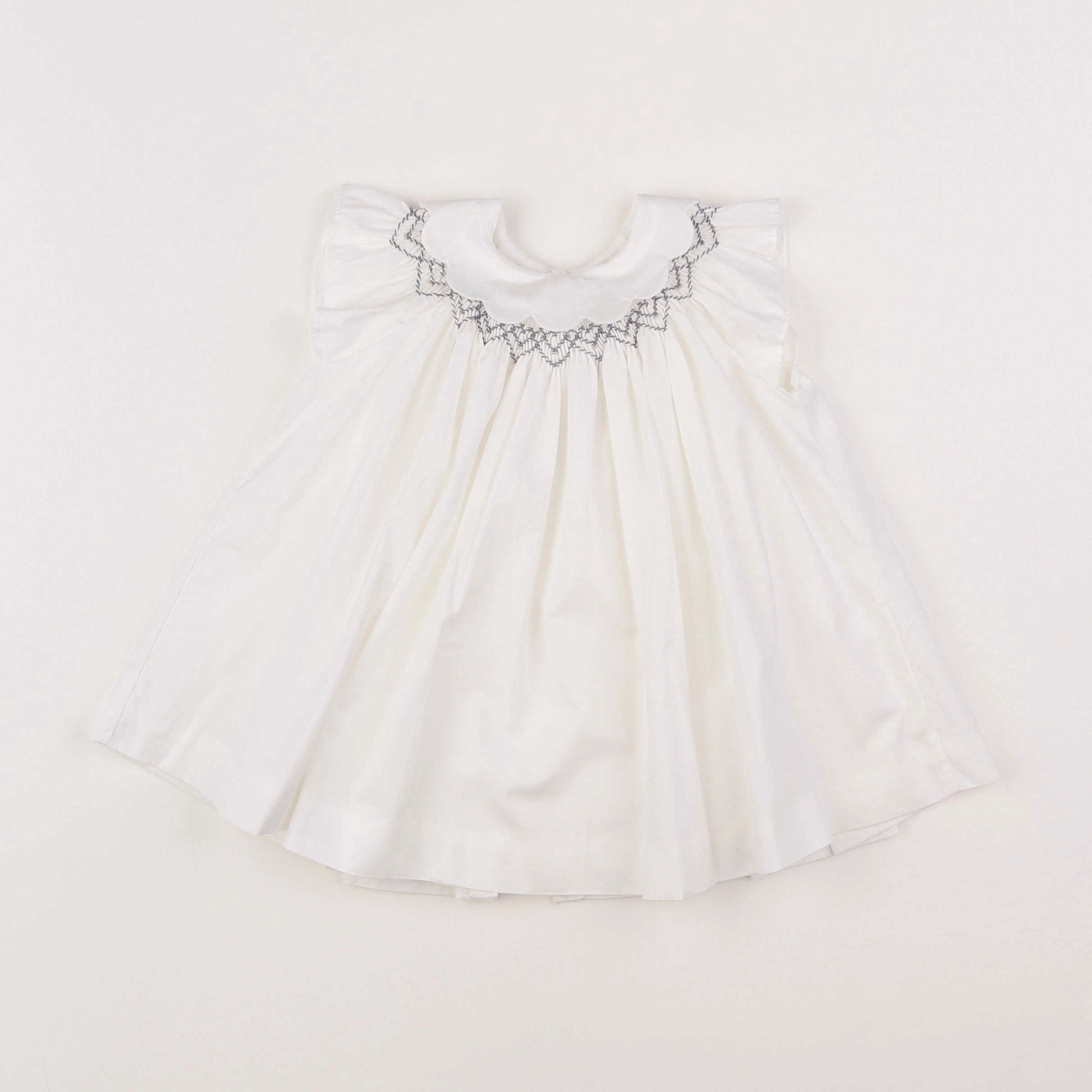 Jacadi - robe blanc - 12 mois