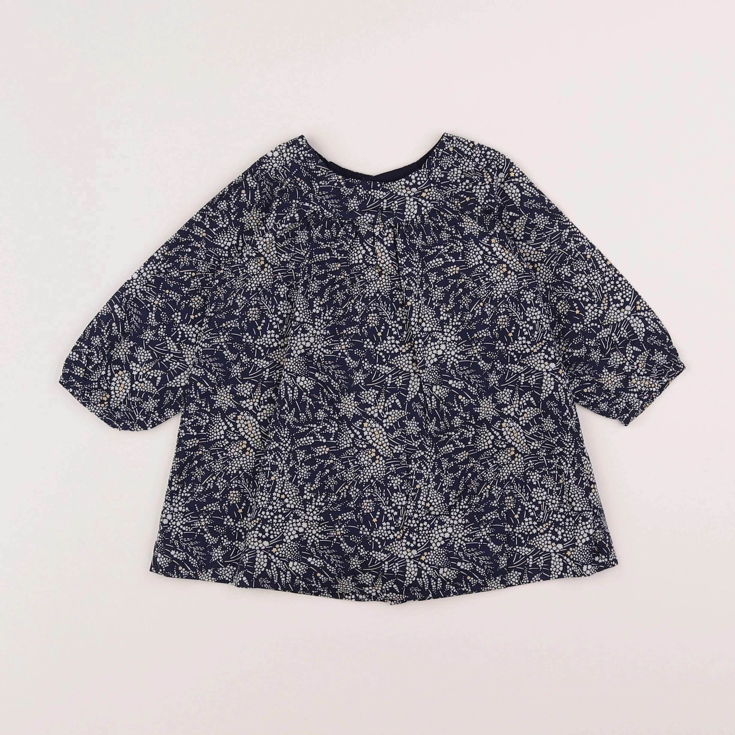 Jacadi - robe bleu - 12 mois