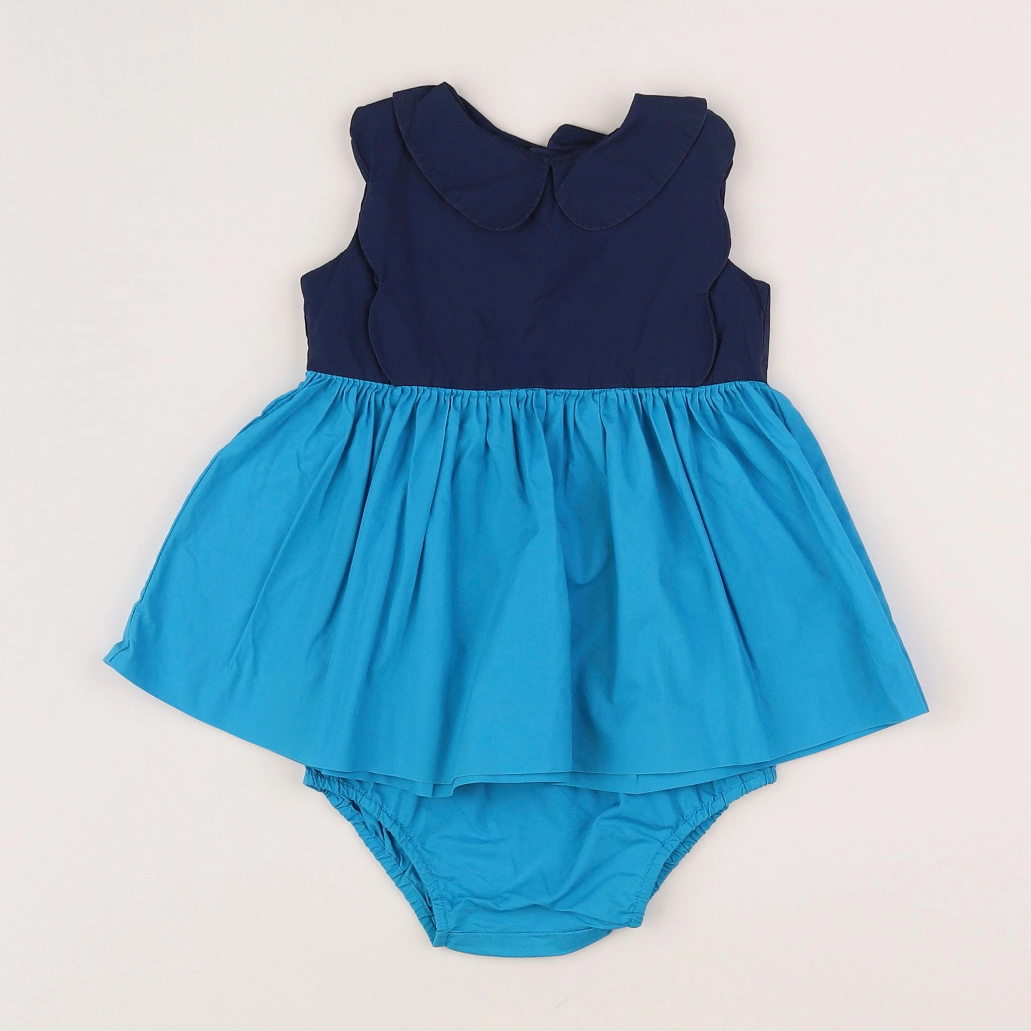 Jacadi - robe bleu - 6 mois