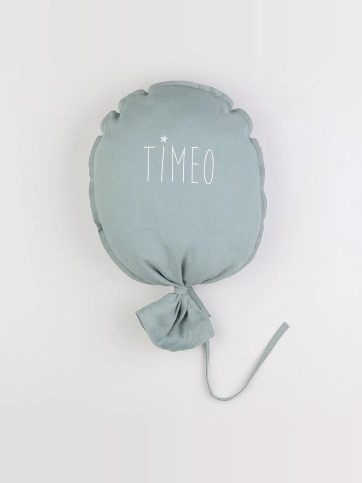 Petit Picotin - "TIMEO" décoration murale ballon bleu