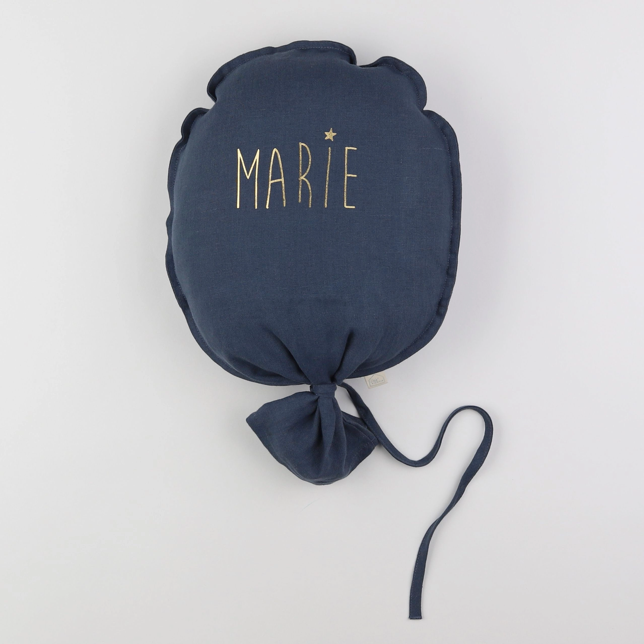 Petit Picotin - "MARIE" décoration murale ballon bleu 