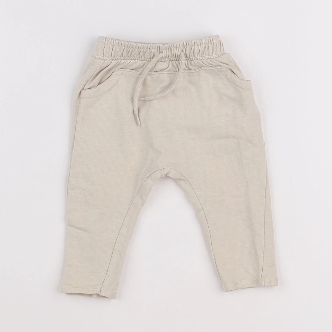 Vertbaudet - jogging beige - 3 mois