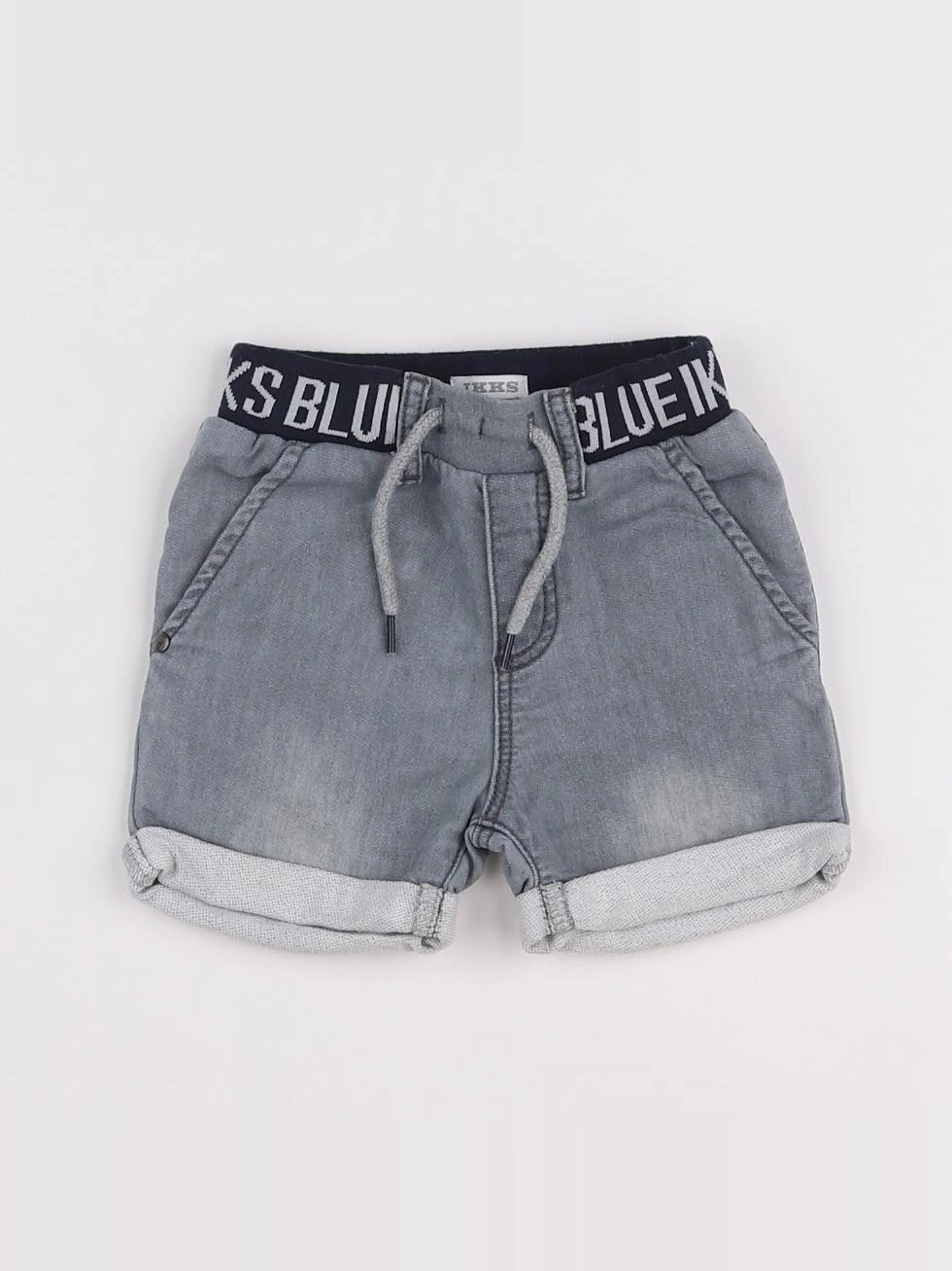 IKKS - short gris - 6 mois