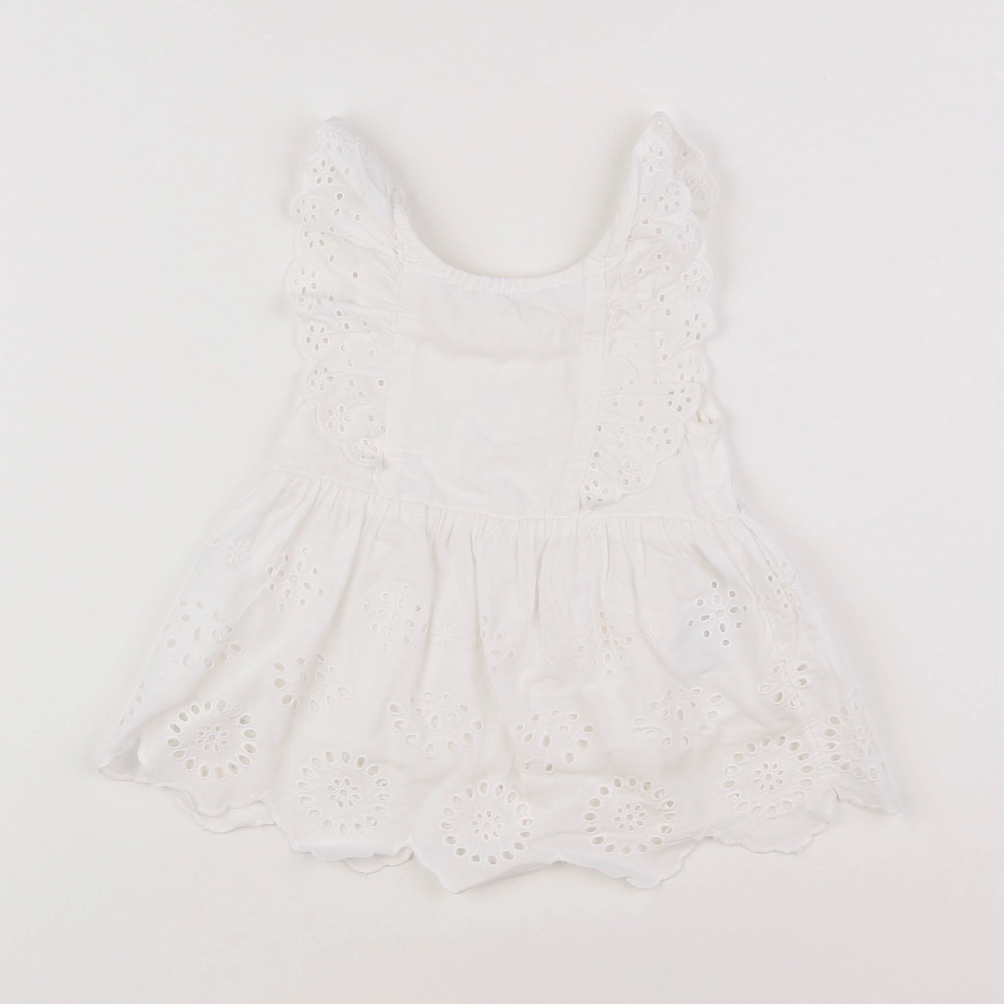Vertbaudet - robe blanc - 3 mois