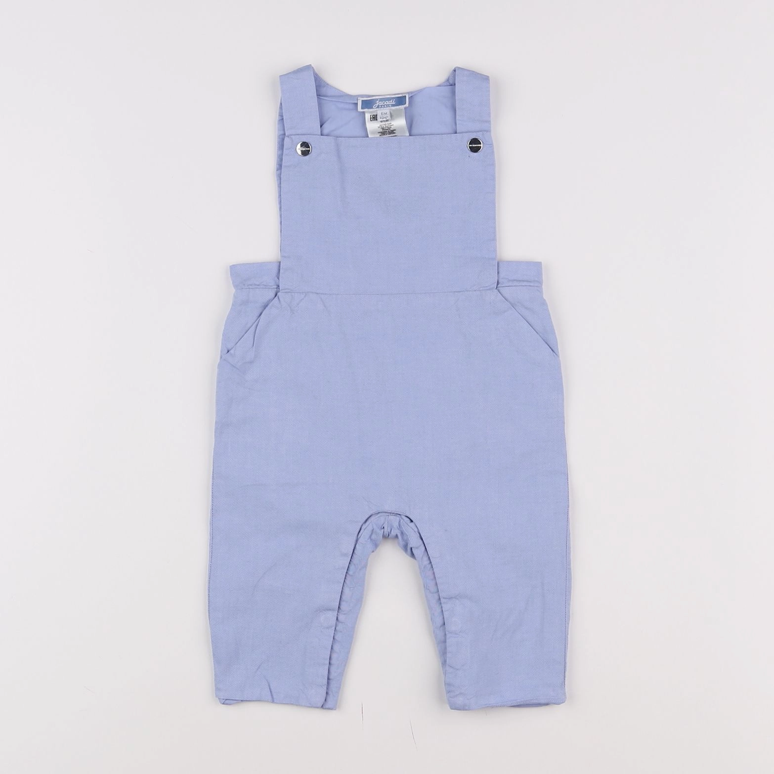 Jacadi - salopette bleu - 6 mois