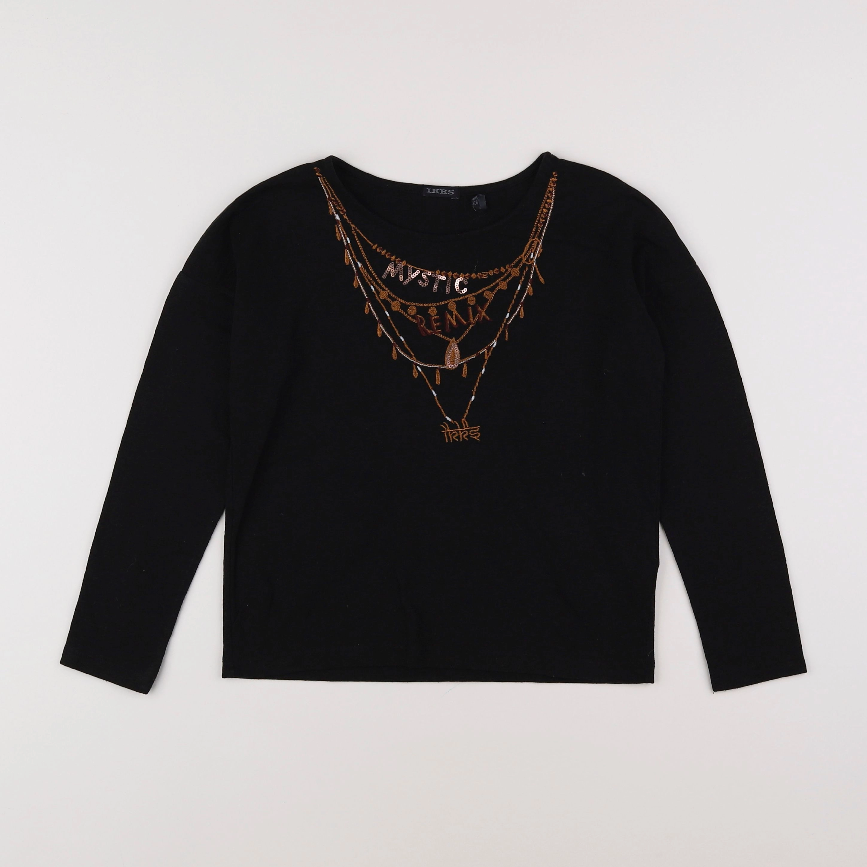 IKKS - tee-shirt noir - 8 ans