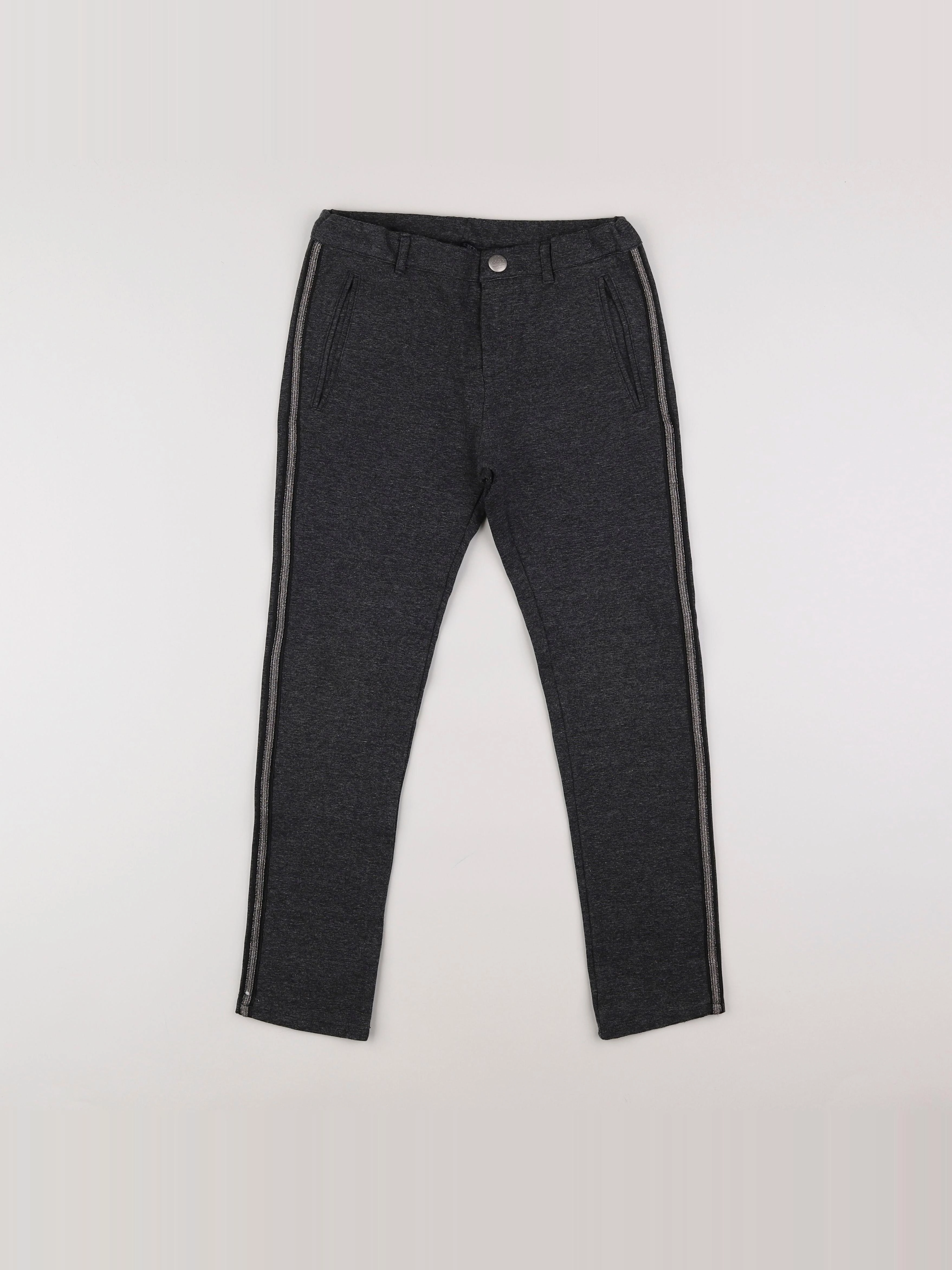 IKKS - pantalon gris - 10 ans