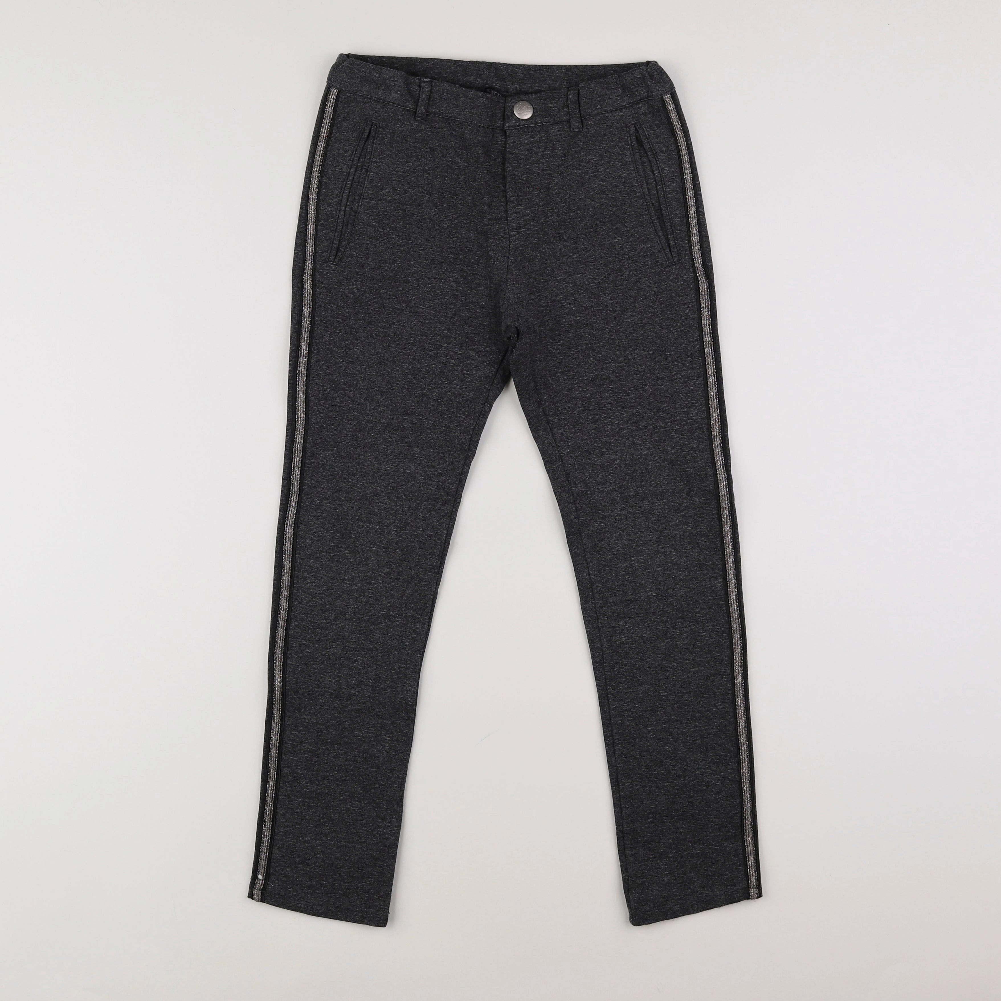 IKKS - pantalon gris - 10 ans
