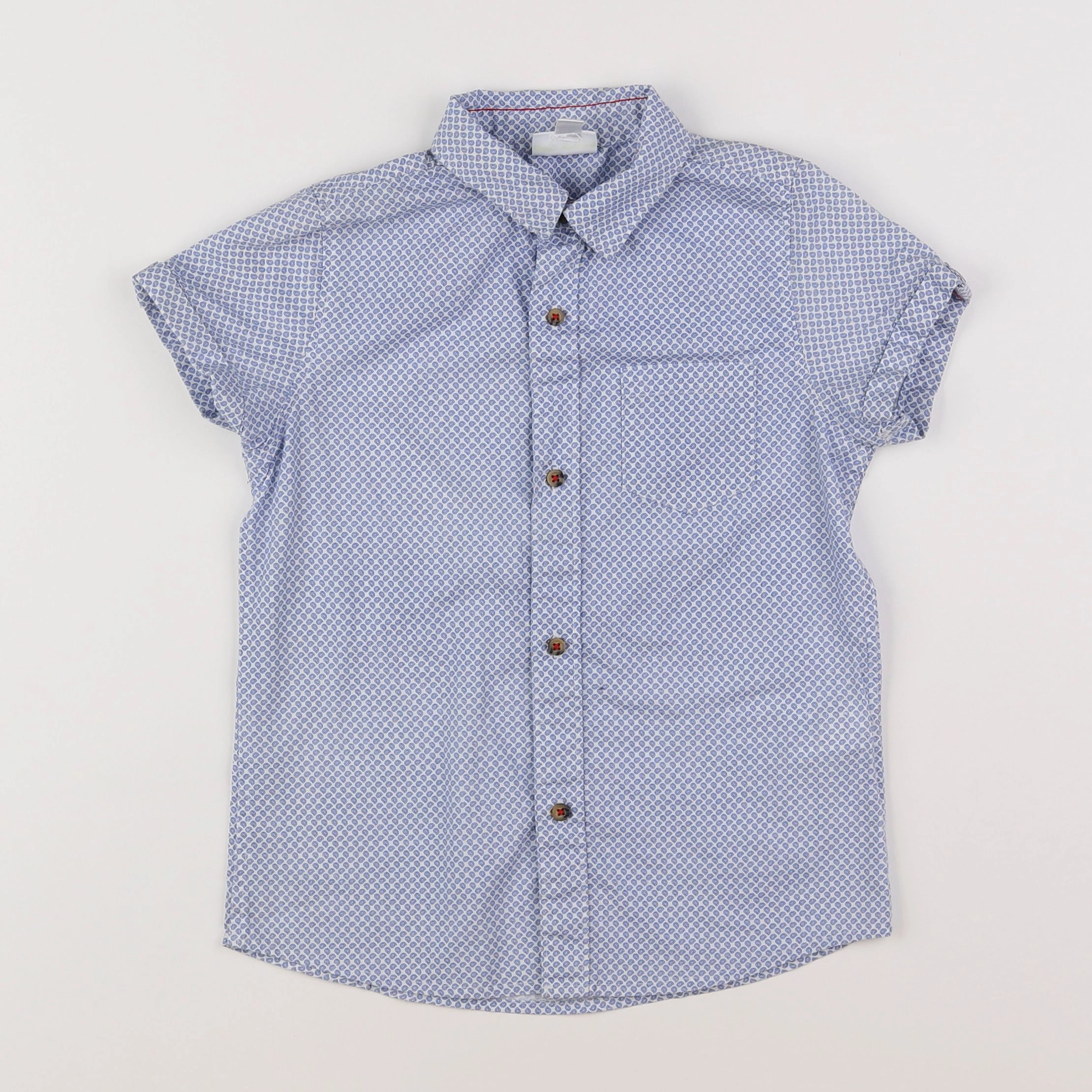 Vertbaudet - chemise bleu - 4 ans