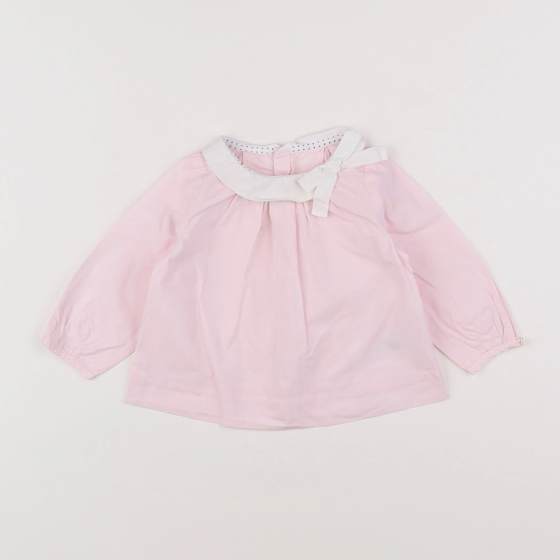 Jacadi - blouse rose - 6 mois