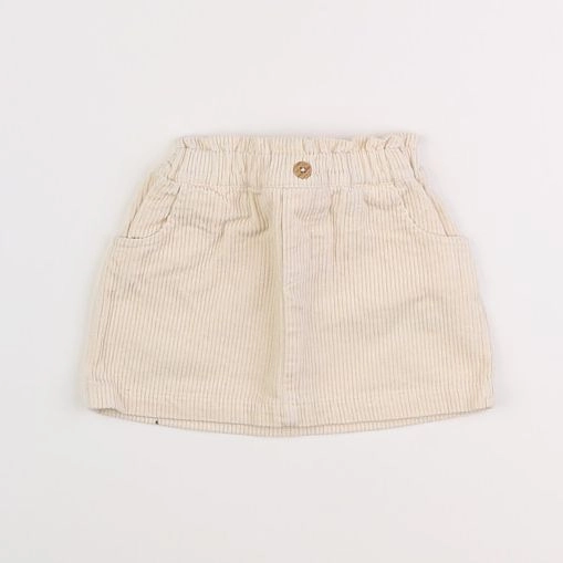 Vertbaudet - jupe beige - 12 mois