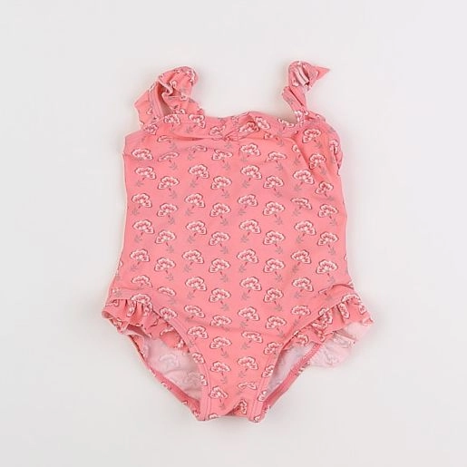 Vertbaudet - maillot de bain rose - 2 ans