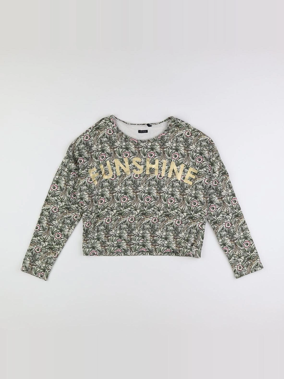 IKKS - sweat vert - 12 ans
