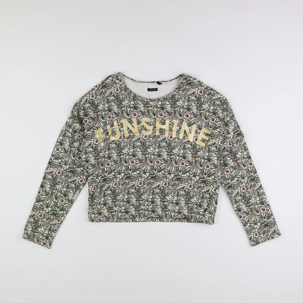 IKKS - sweat vert - 12 ans