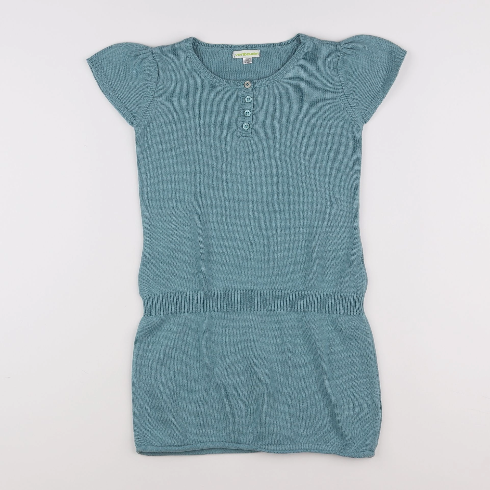 Vertbaudet - robe bleu - 8 ans