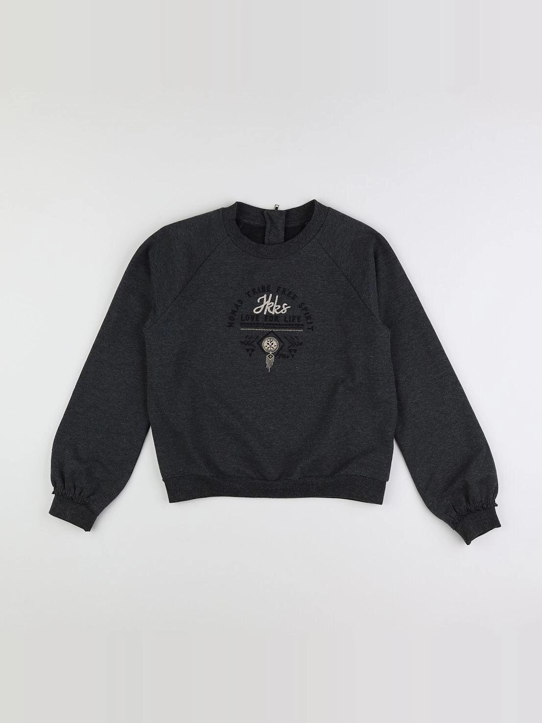 IKKS - sweat gris - 12 ans