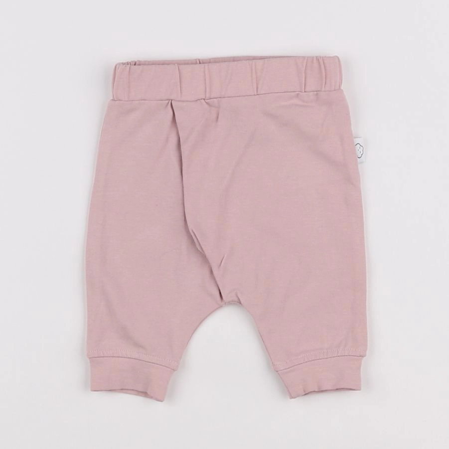 Vertbaudet - sarouel rose - 1 mois