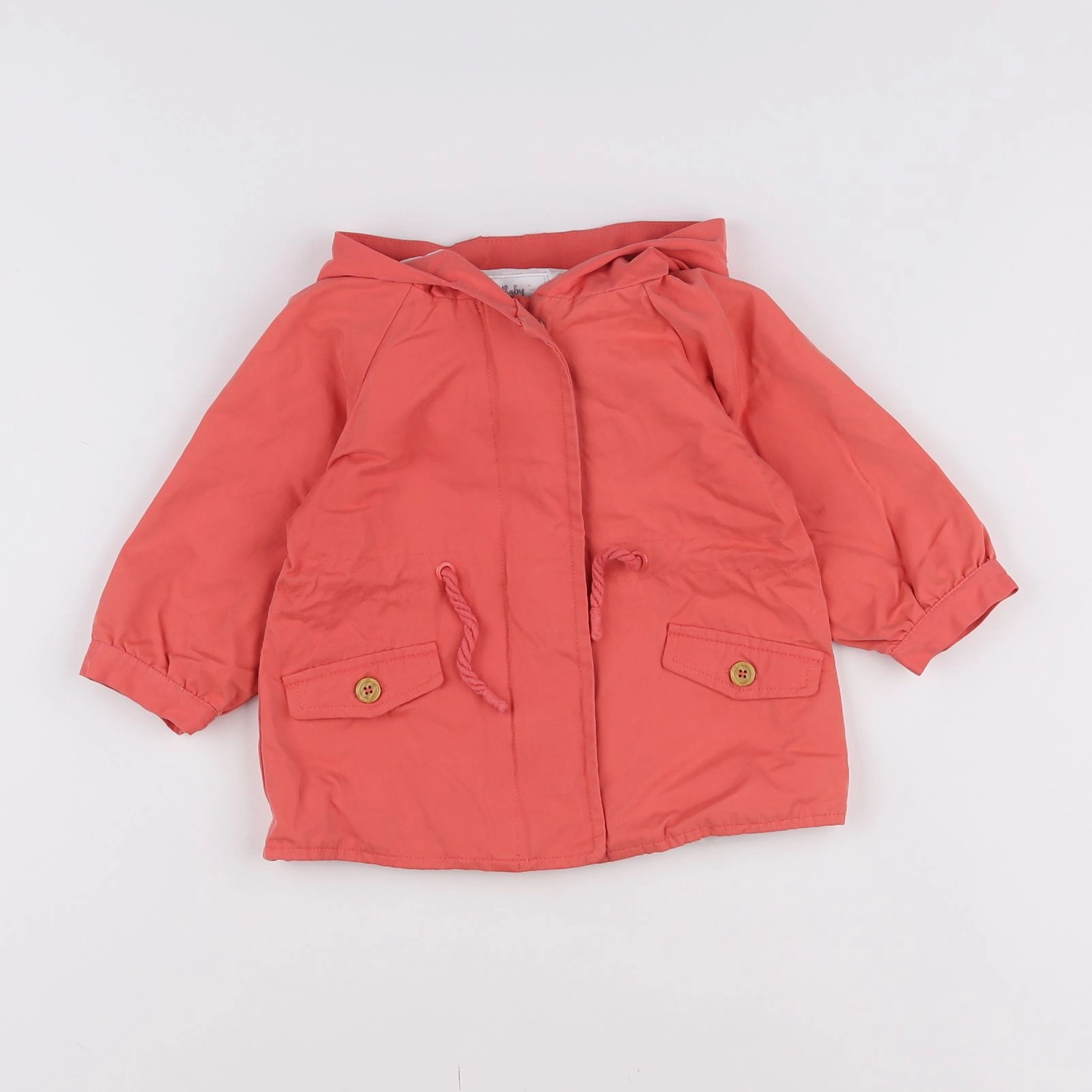 Vertbaudet - parka rose - 18 mois