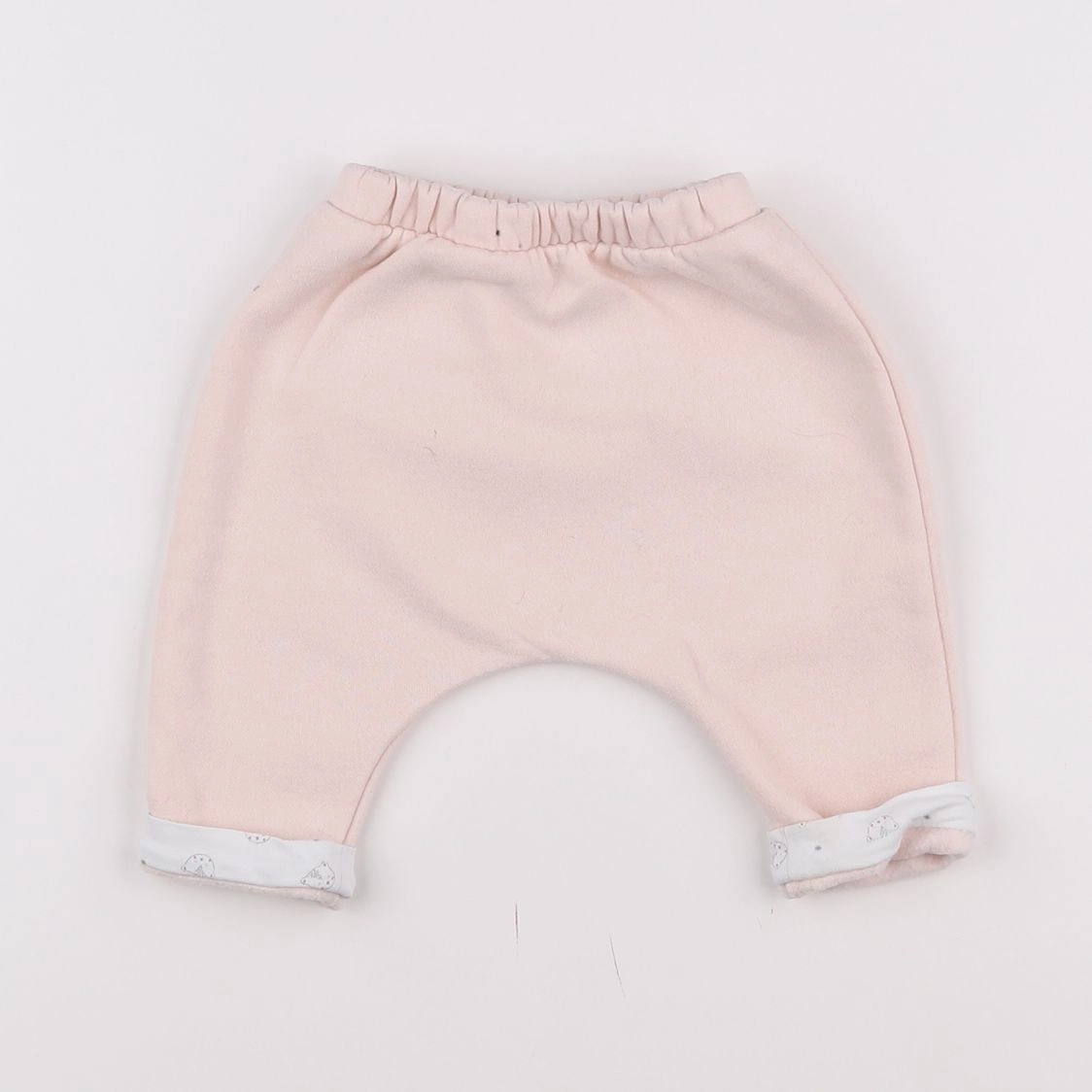 Vertbaudet - pantalon rose - 3 mois