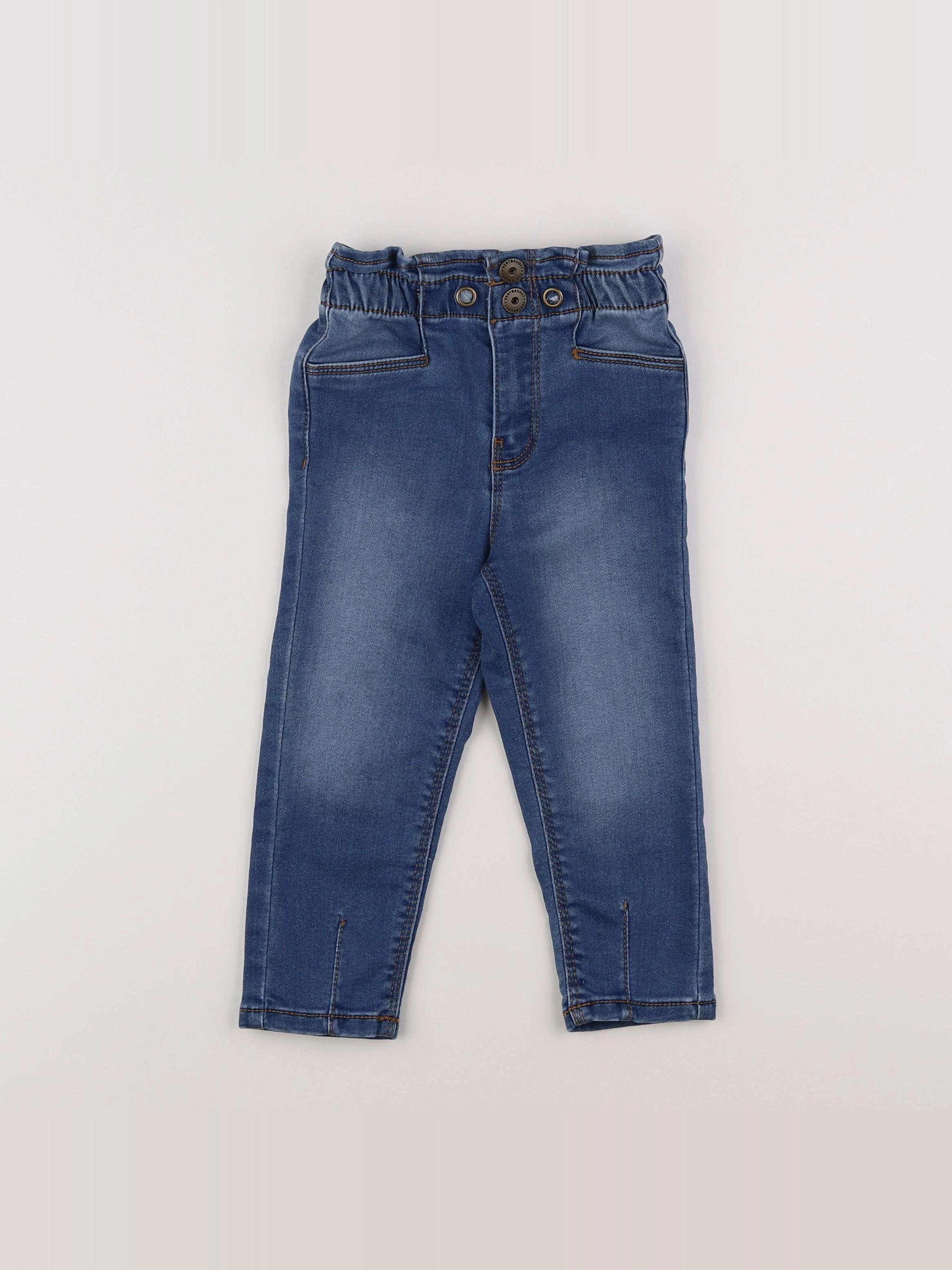 Vertbaudet - jean bleu - 2 ans