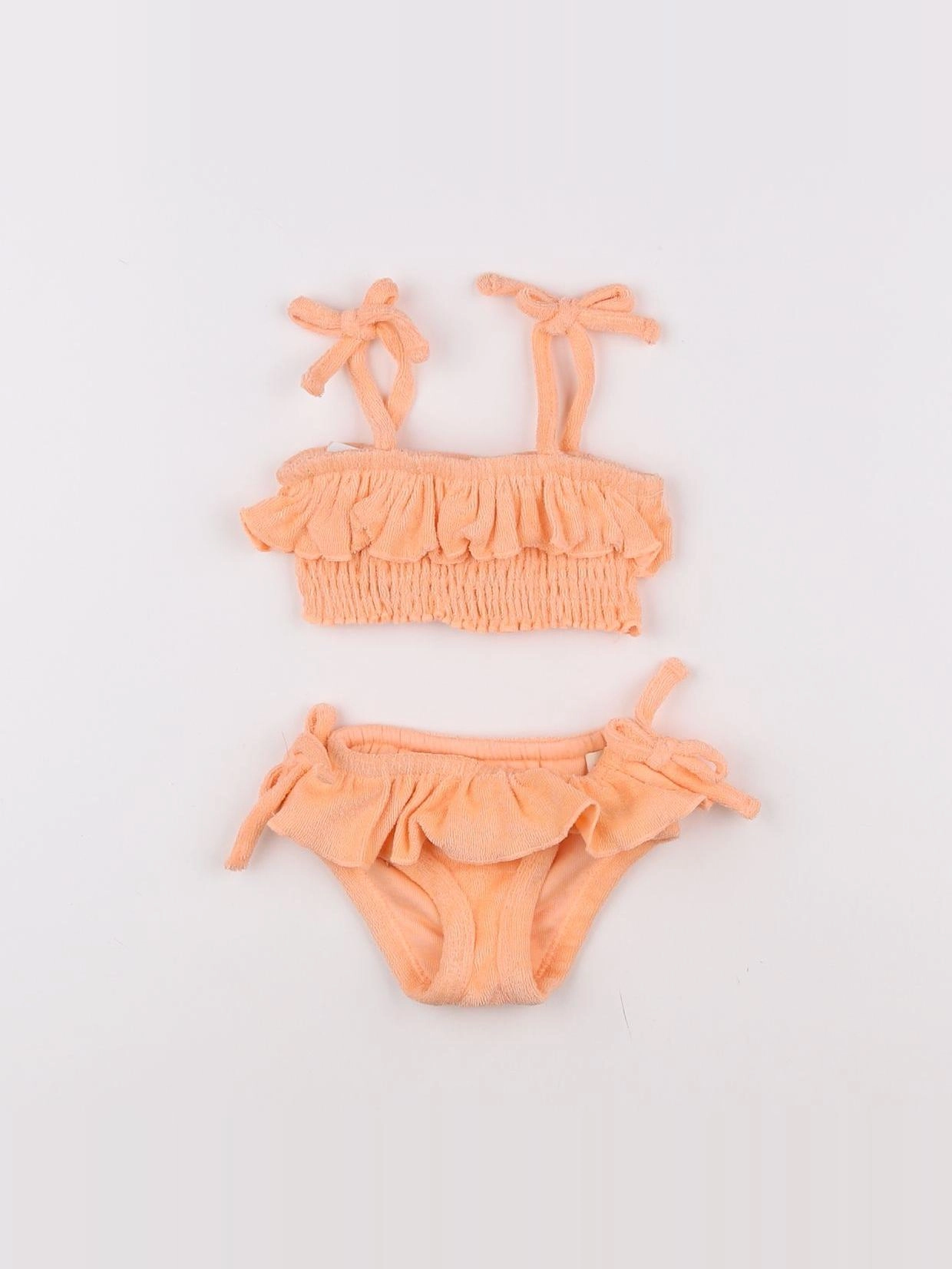 We are kids - maillot de bain éponge orange - 6/12 mois