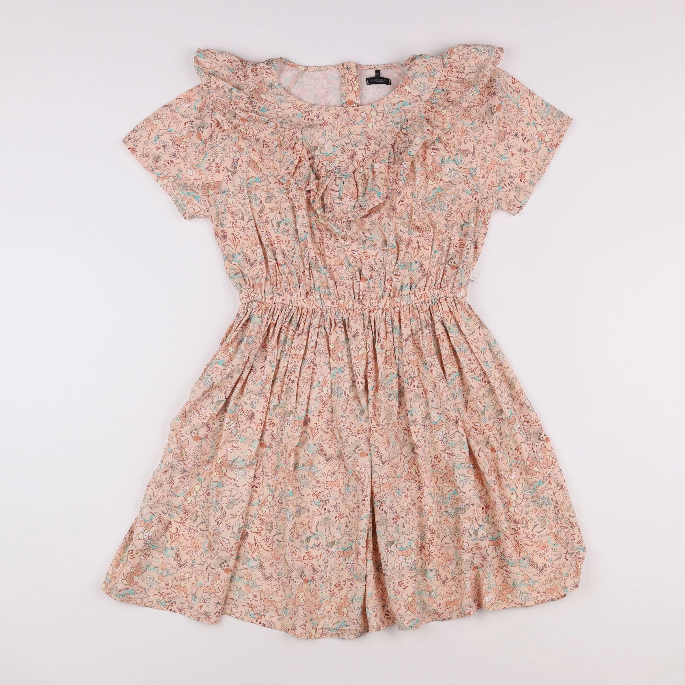 IKKS - robe rose - 12 ans