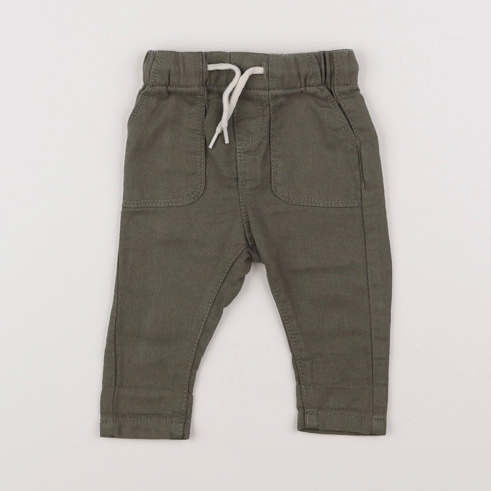 Vertbaudet - pantalon vert - 3 mois